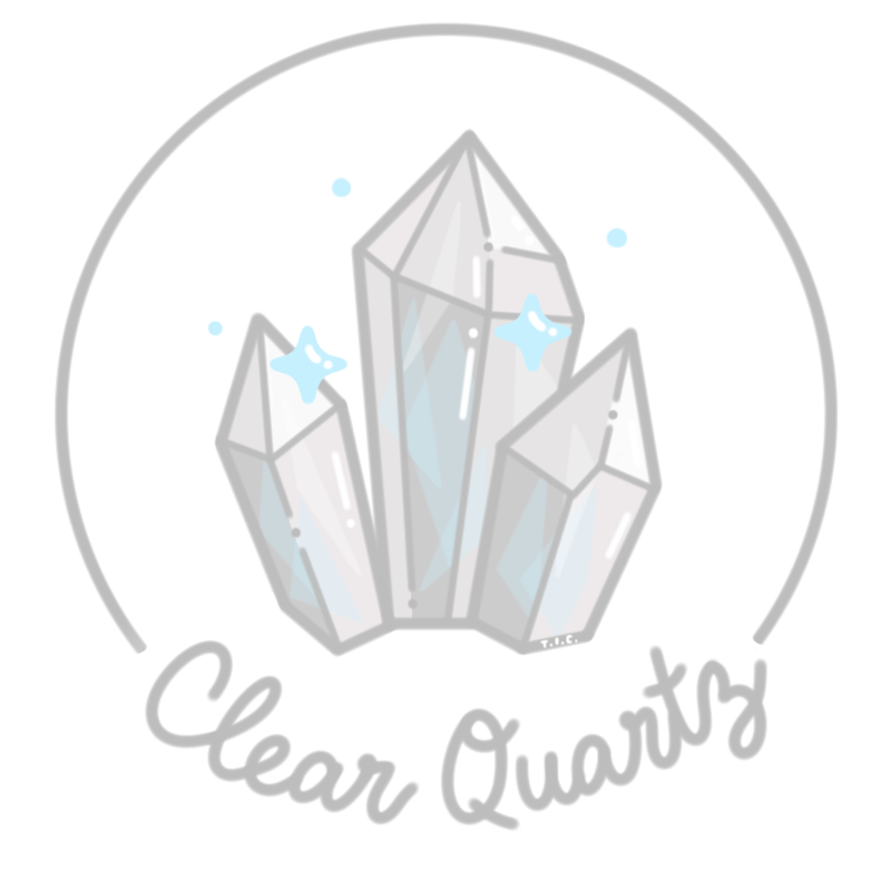 Clear Quartz Crystal Gemstone