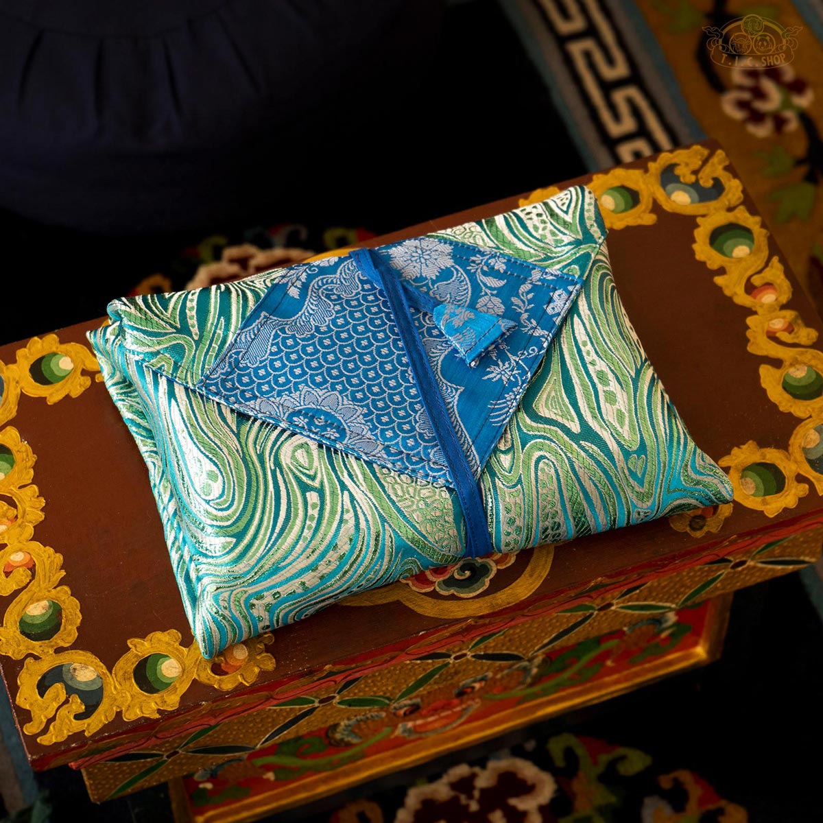 Tibetan Traditional Brocade Book Cloth