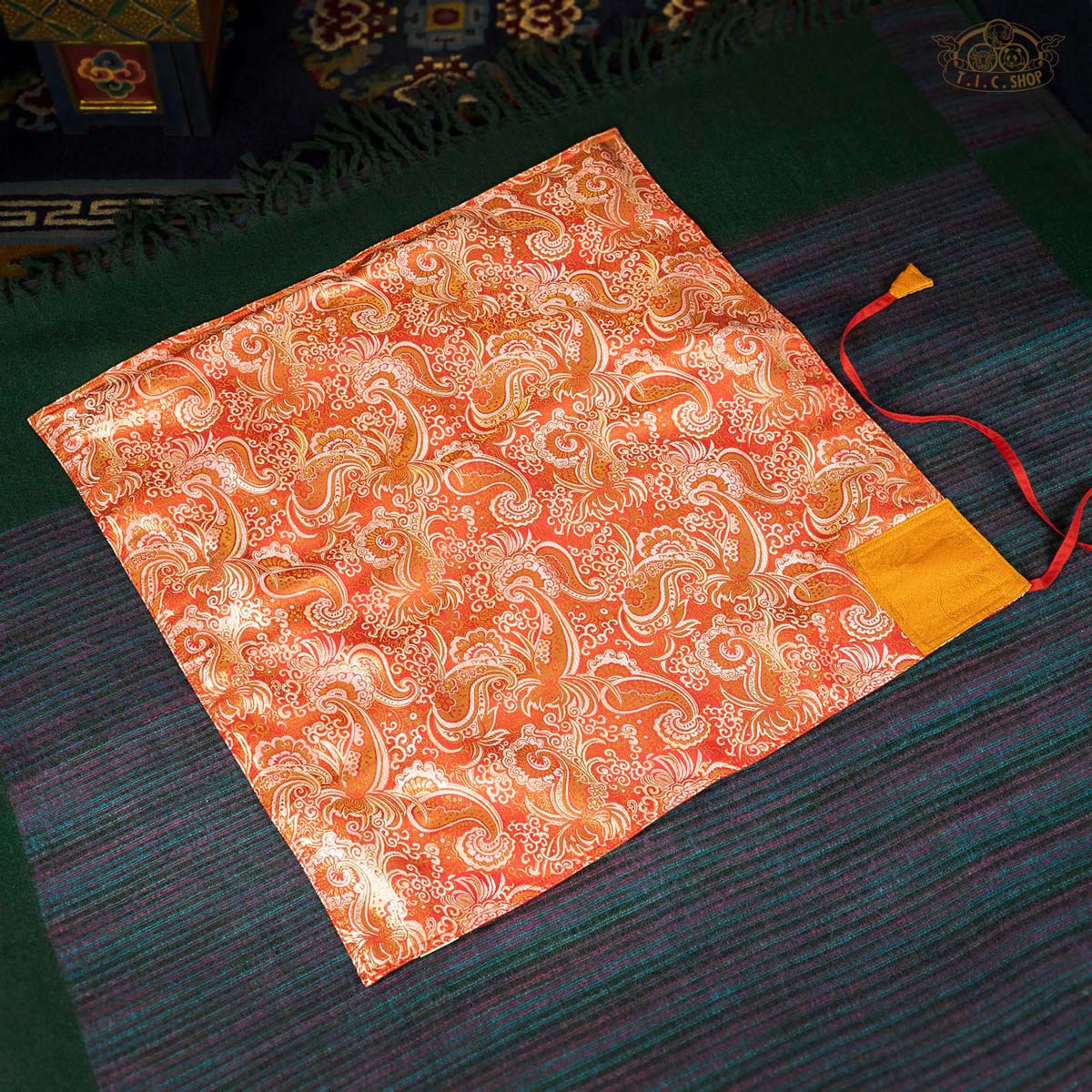 Tibetan Traditional Brocade Book Cloth