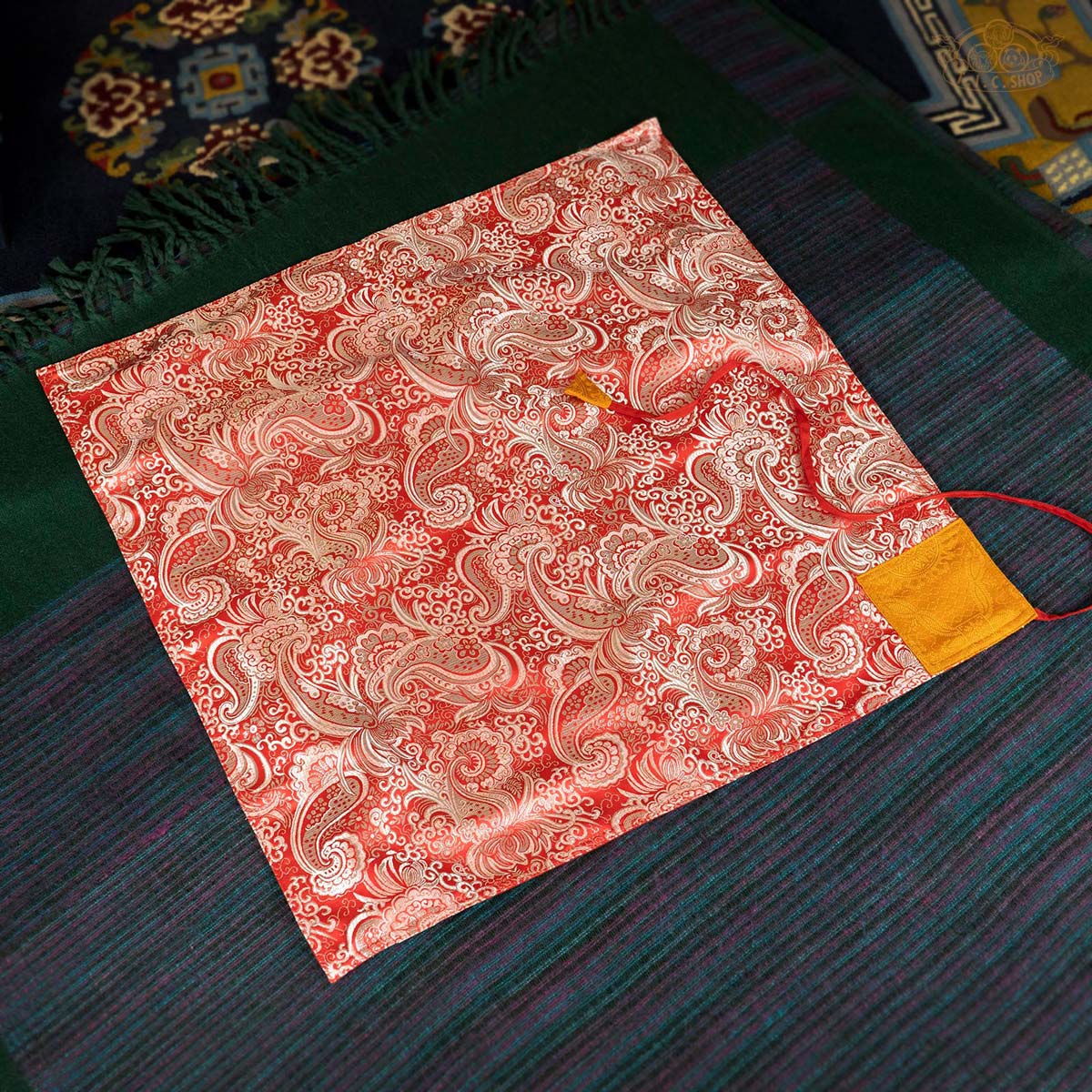 Tibetan Traditional Brocade Book Cloth