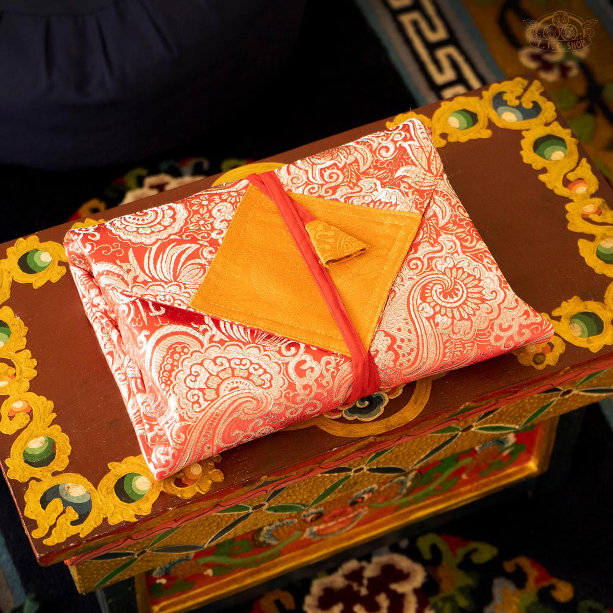 Tibetan Traditional Brocade Book Cloth