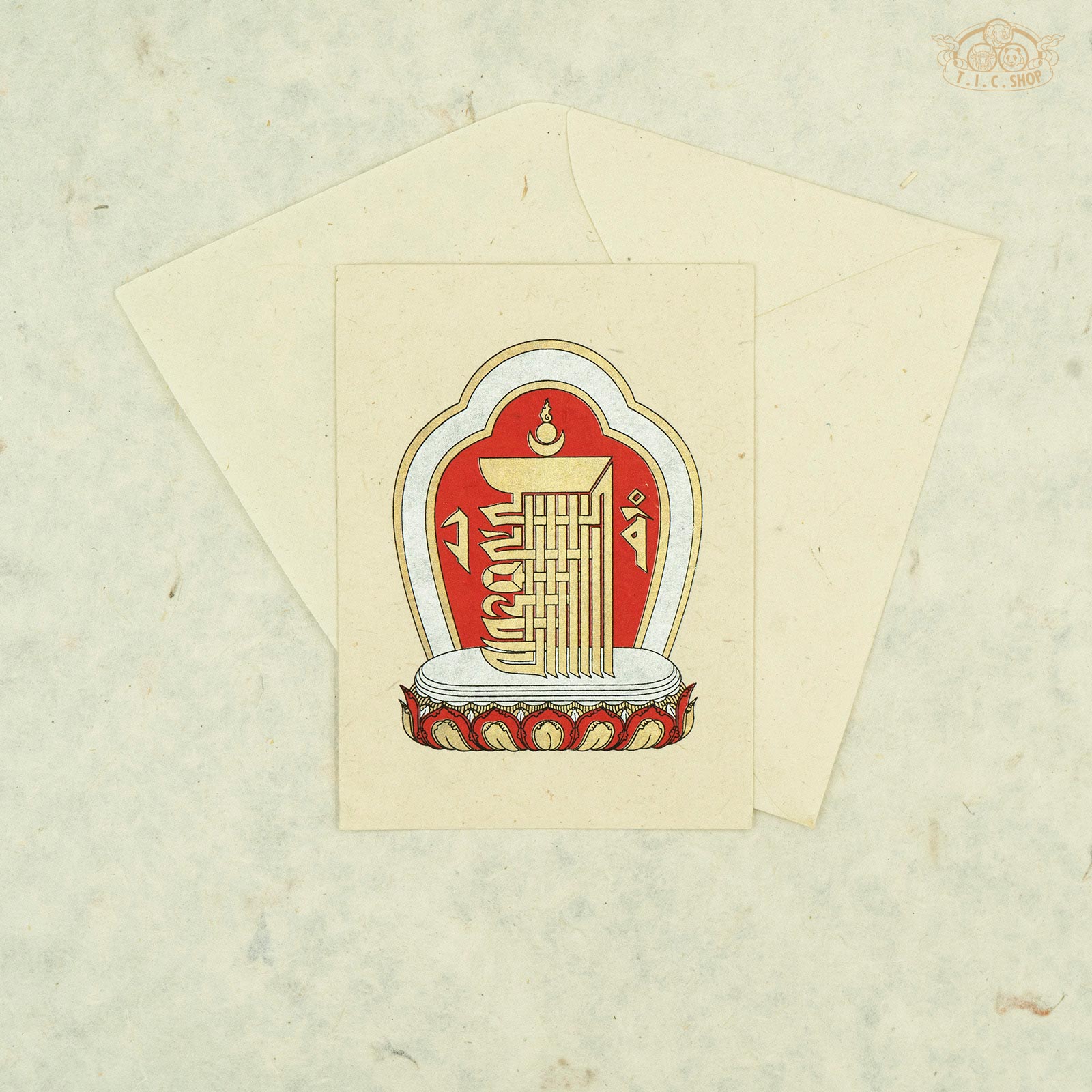 Kalachakra Handmade Himalayan Paper Greeting Card
