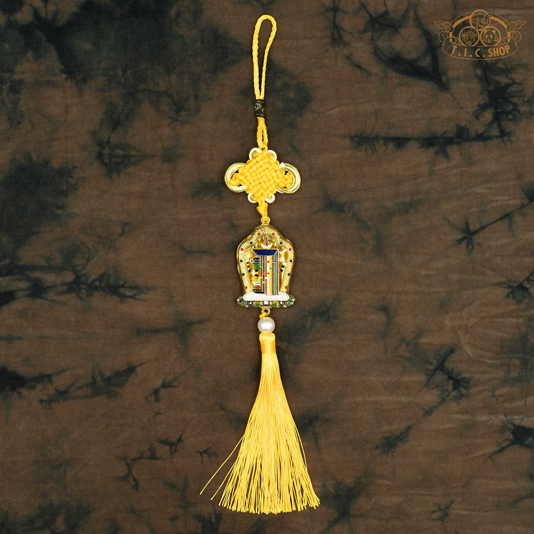 Tibetan Style Blessing Hanger Decor Kalachakra
