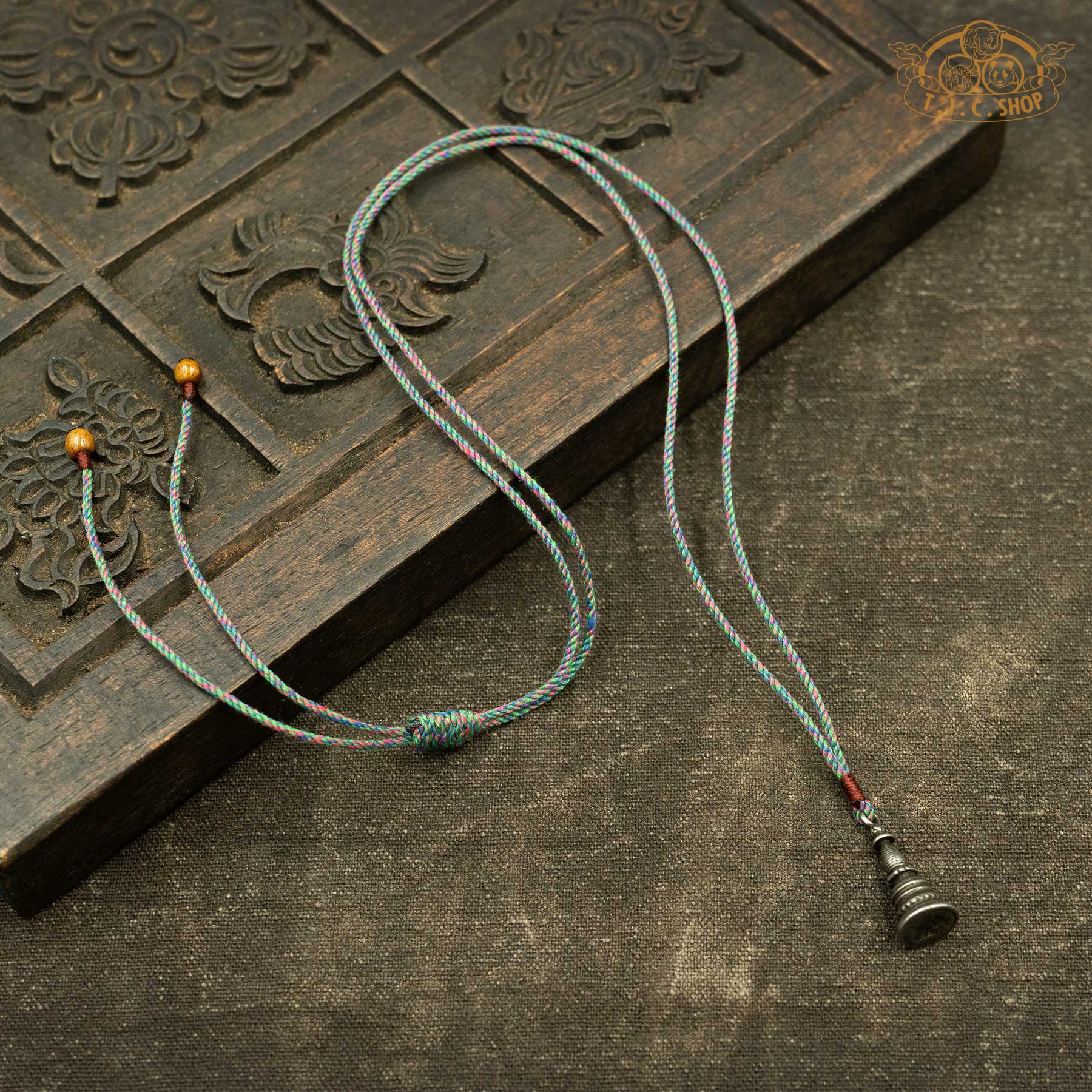 Stupa Amulet Pendant Necklace