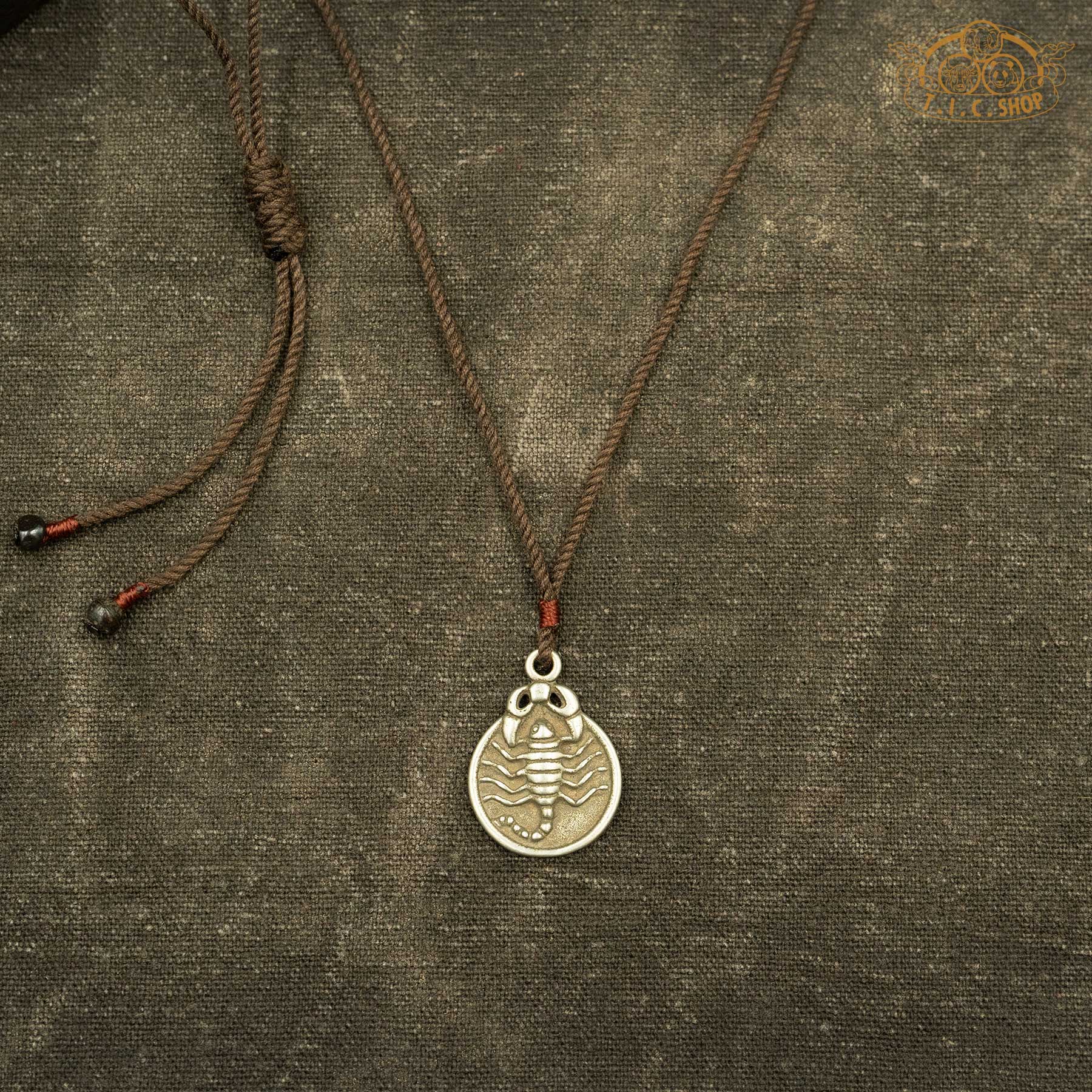 Scorpion Symbol Amulet Pendant Necklace