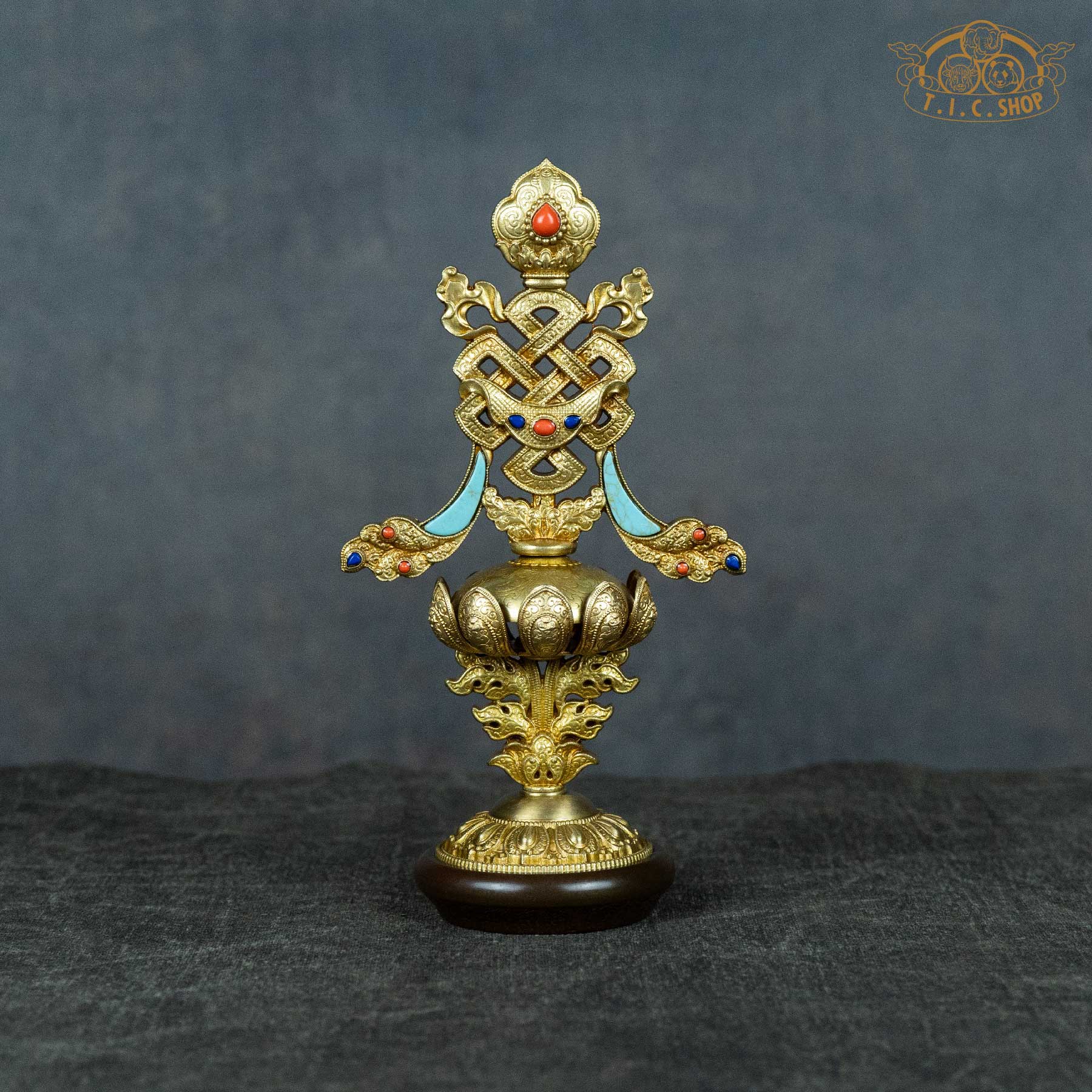 Eight Auspicious Symbols Buddhist Altar Decoration