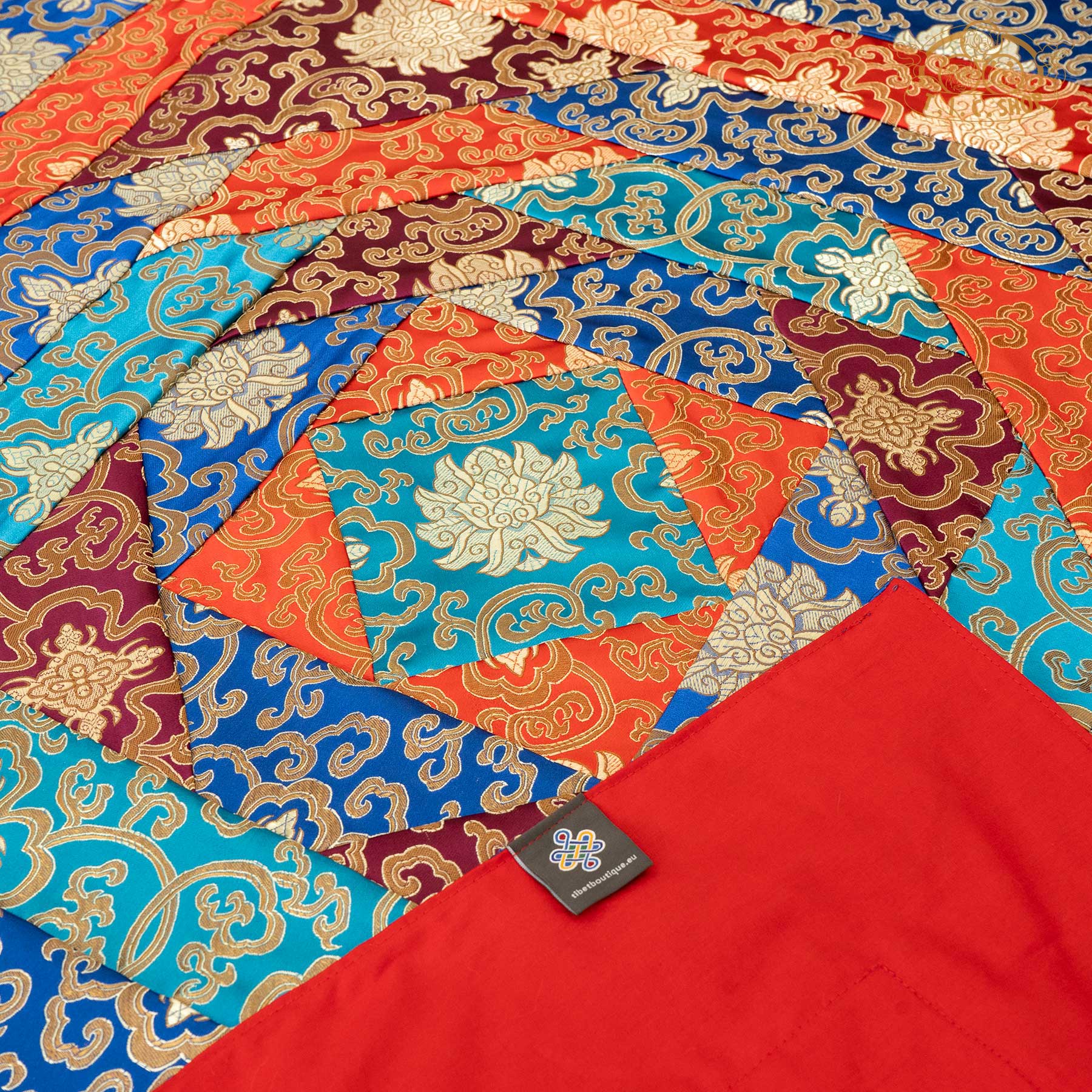 Brocade Tibetan Traditional Altar Table Cloth 100x100cm
