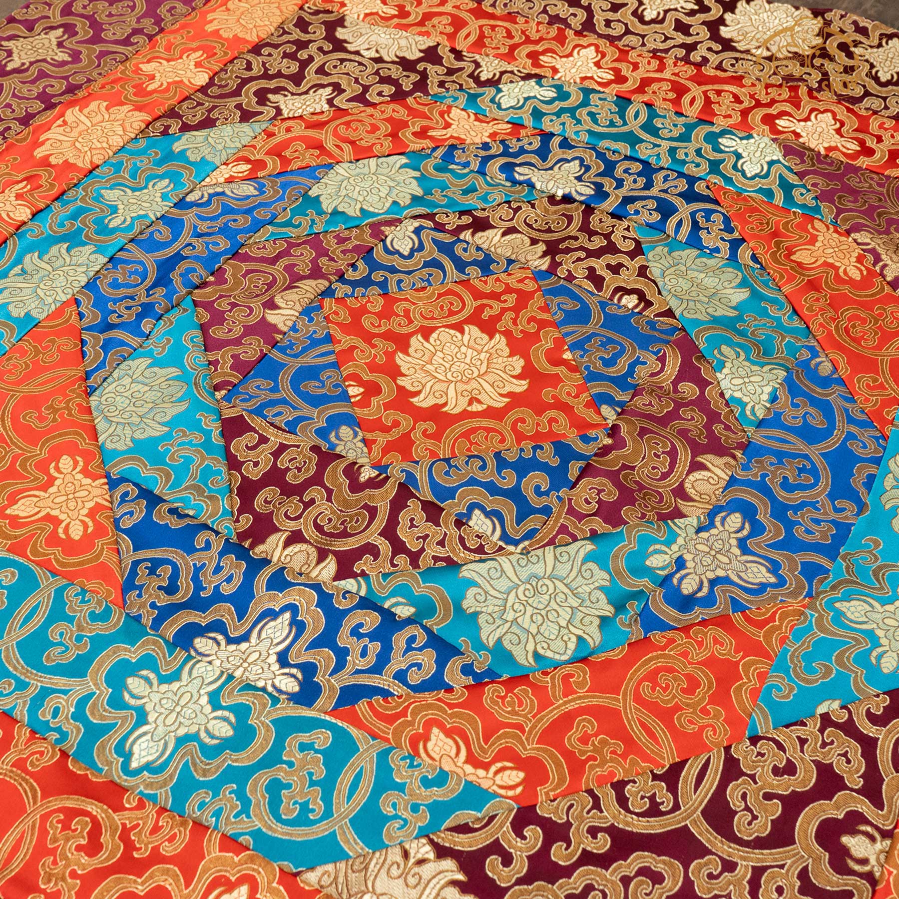 Brocade Tibetan Traditional Altar Table Cloth 100x100cm