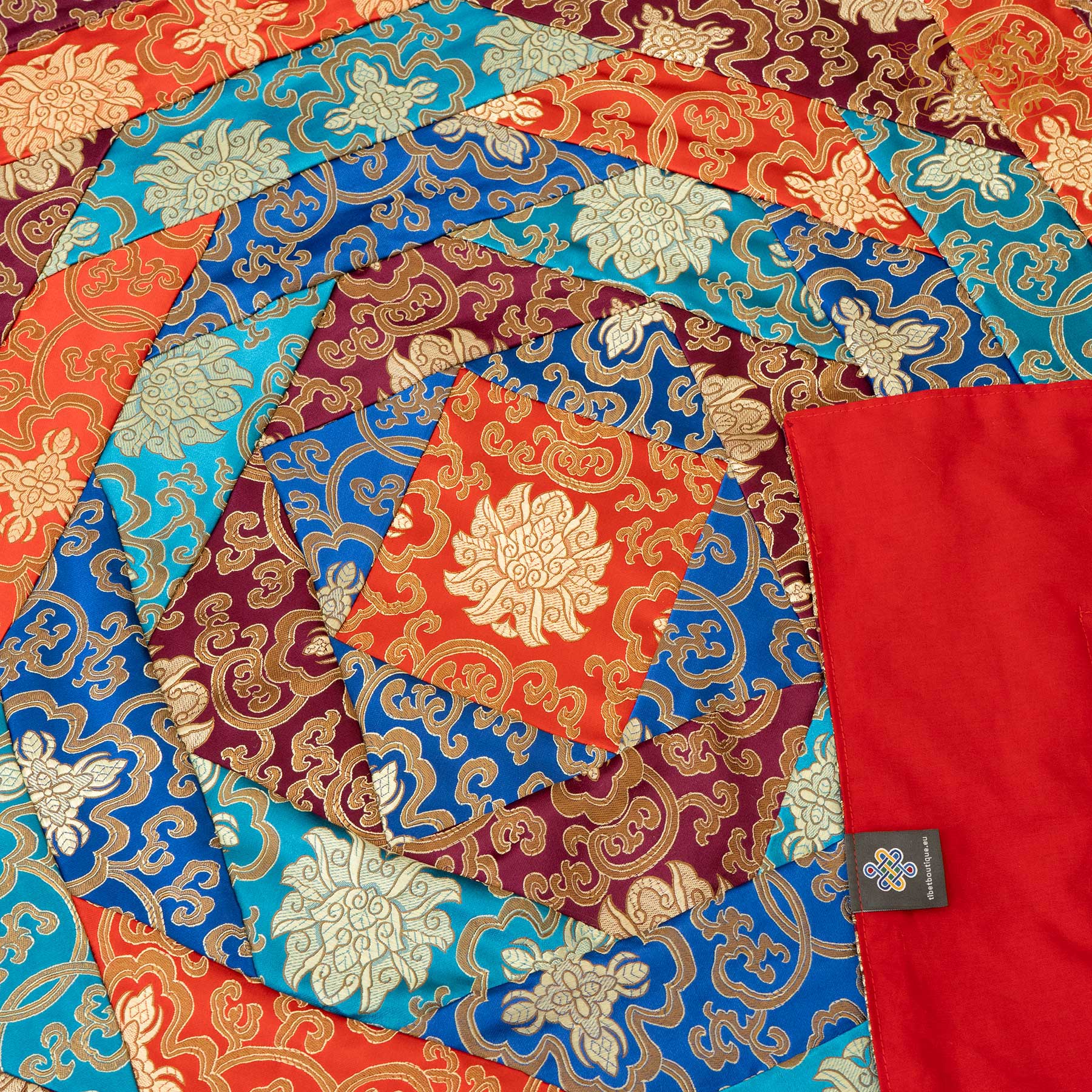 Brocade Tibetan Traditional Altar Table Cloth 100x100cm