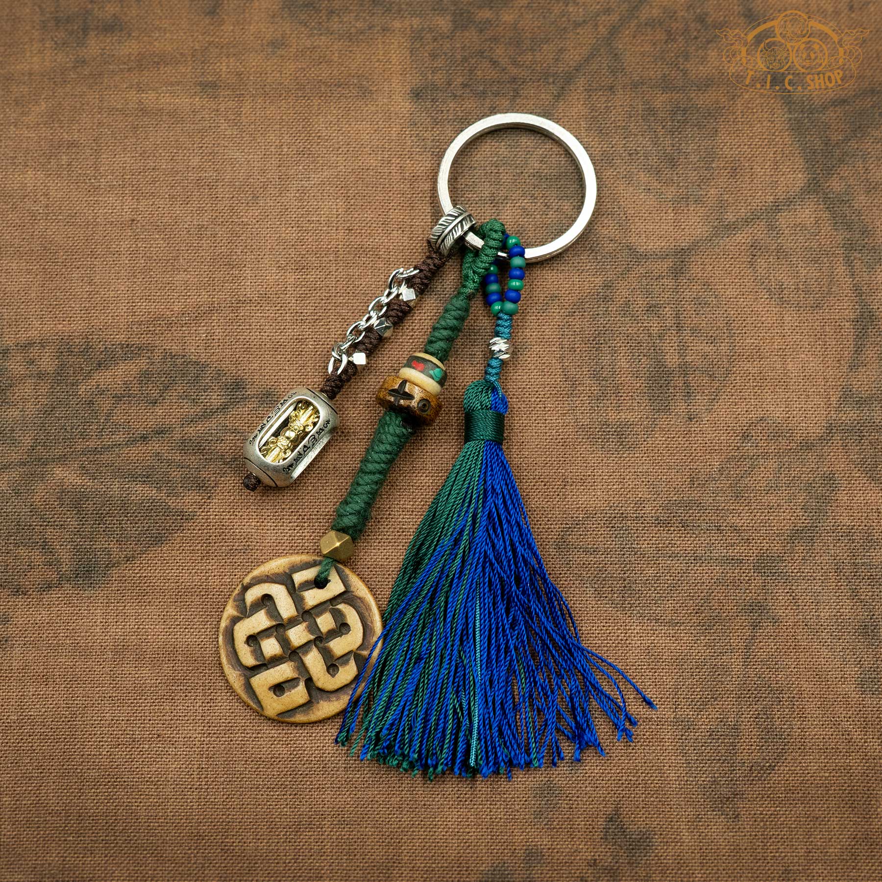 Tibetan Hand-woven Hanging Amulet