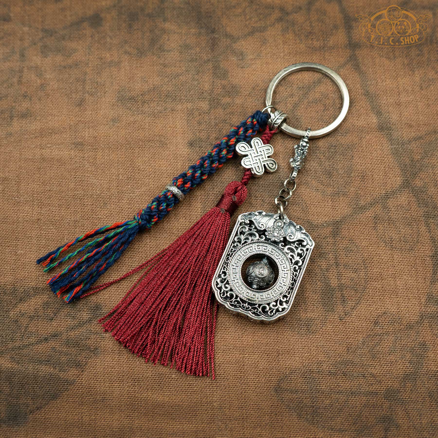 Tibetan Hand-woven Hanging Amulet