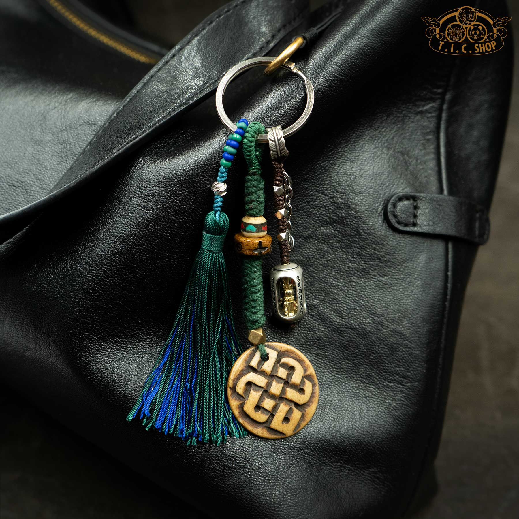 Tibetan Hand-woven Hanging Amulet