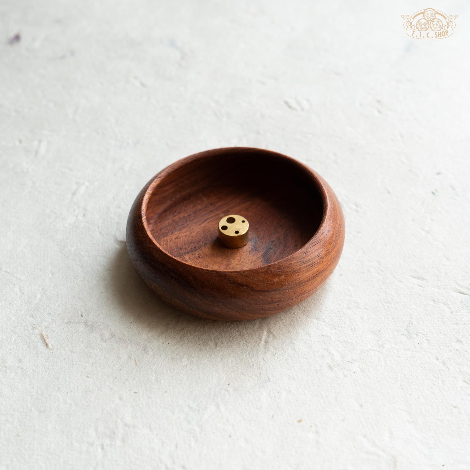 Wooden Incense Holder Plate