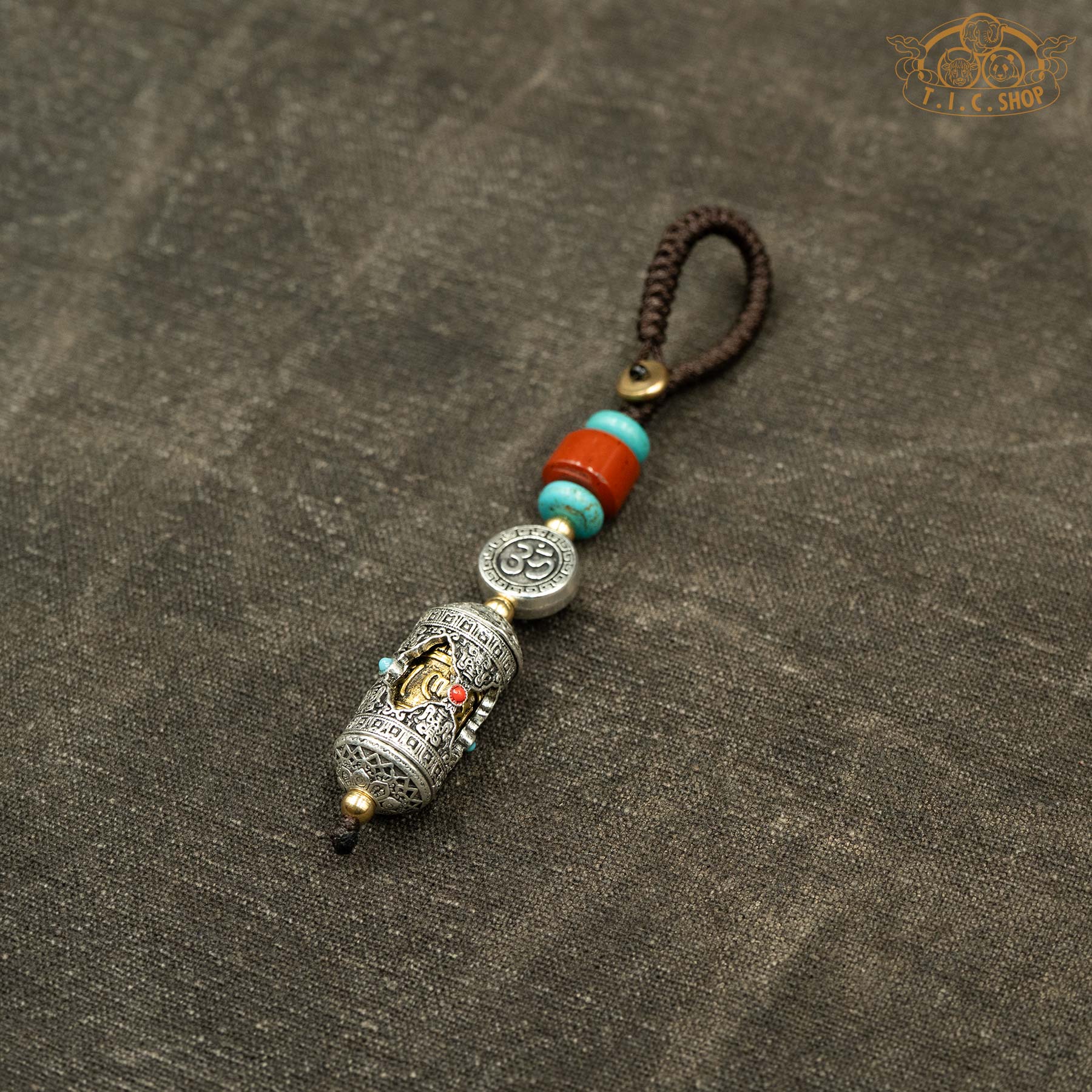 Prayer Wheel Hanging Protection Amulet