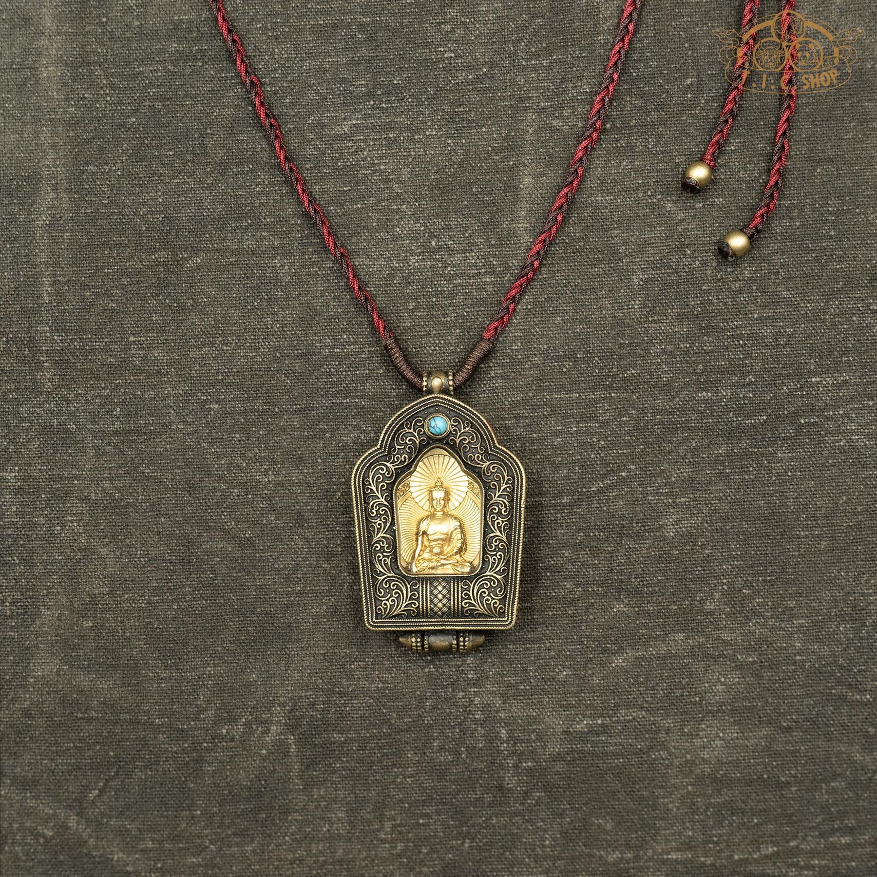 Shakyamuni Buddha Gau Amulet Box