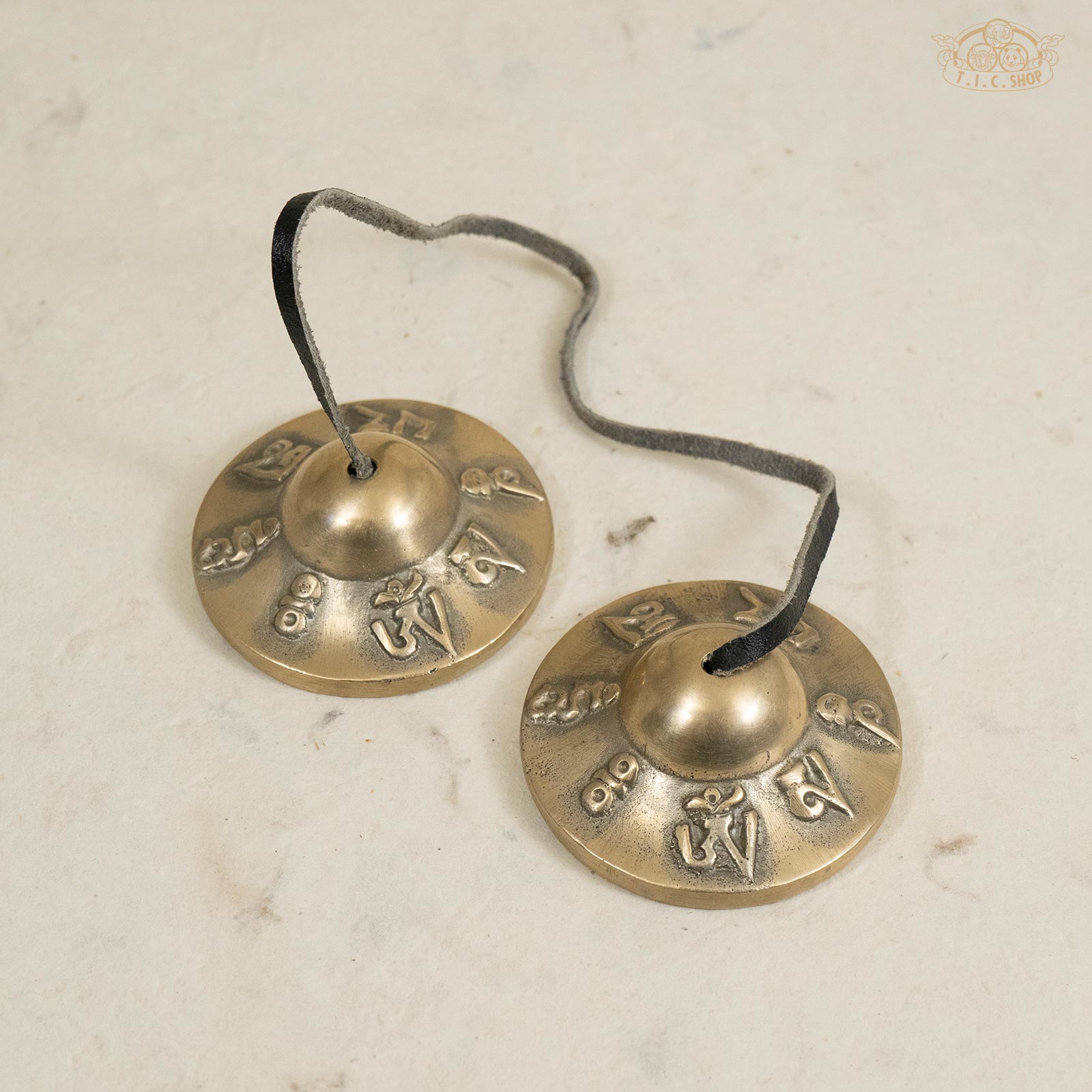 Om Mani Padme Hum Mantra Tingsha Bells Small