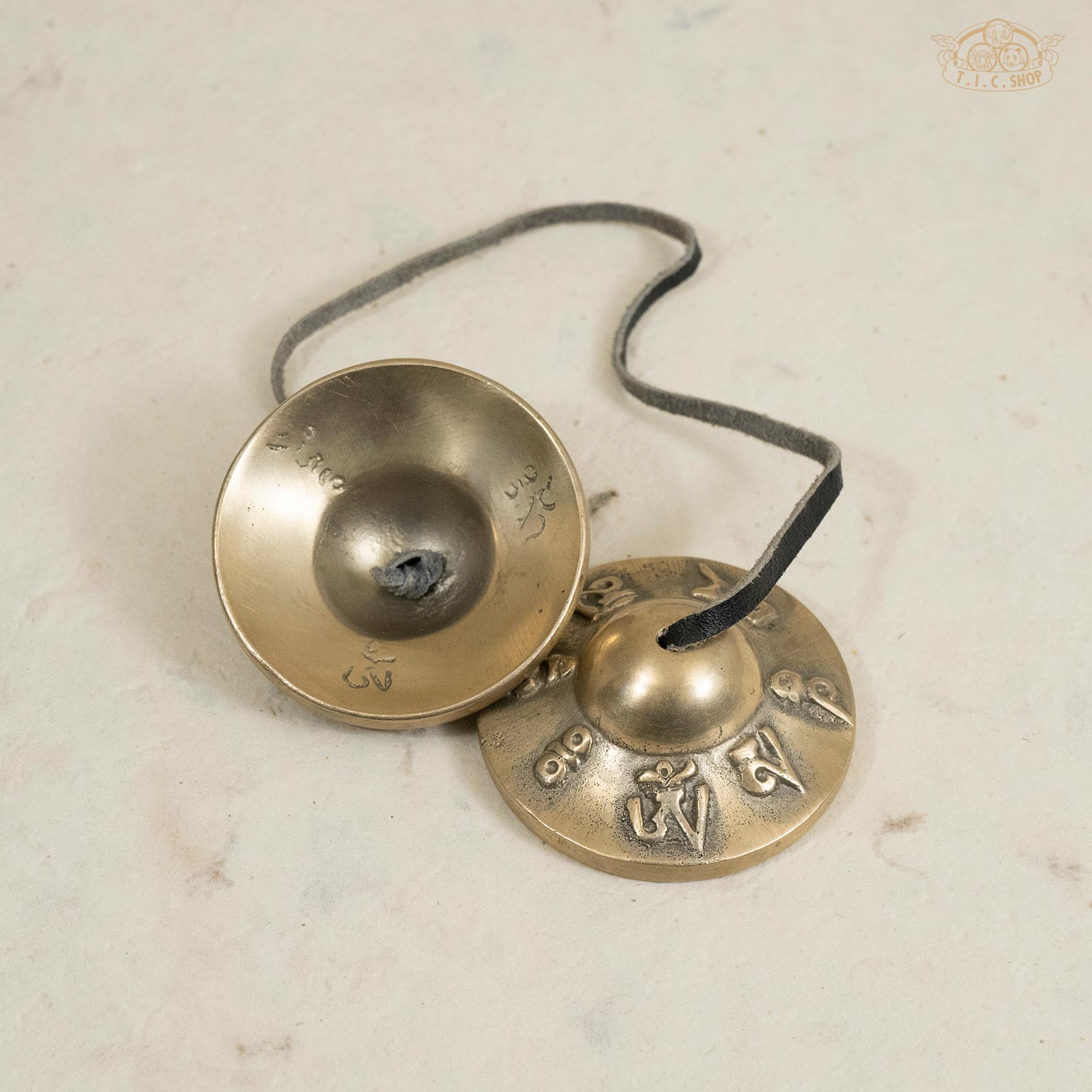 Om Mani Padme Hum Mantra Tingsha Bells Small