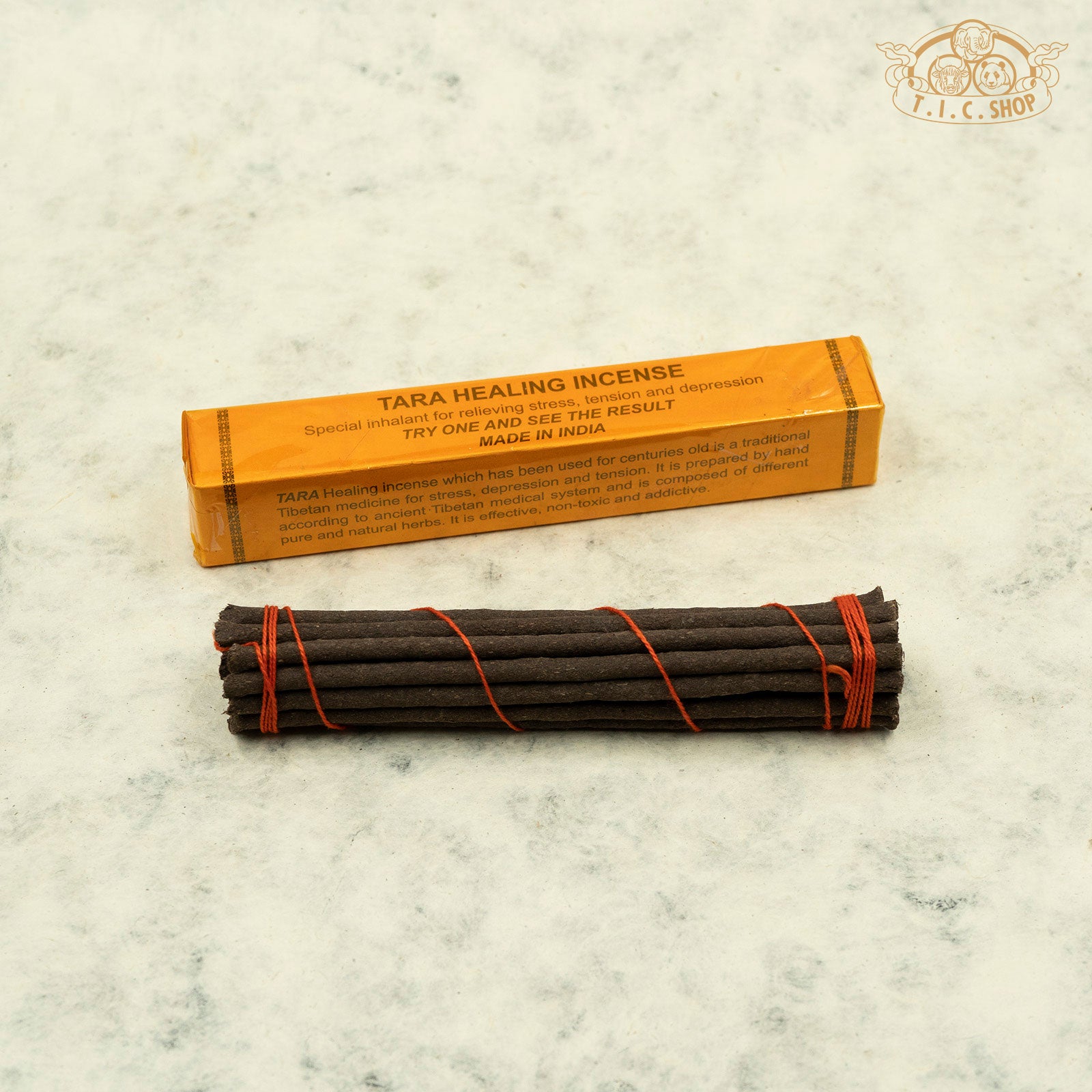 Hand-prepared Tara incense for calming mind, healing, and environment cleansing