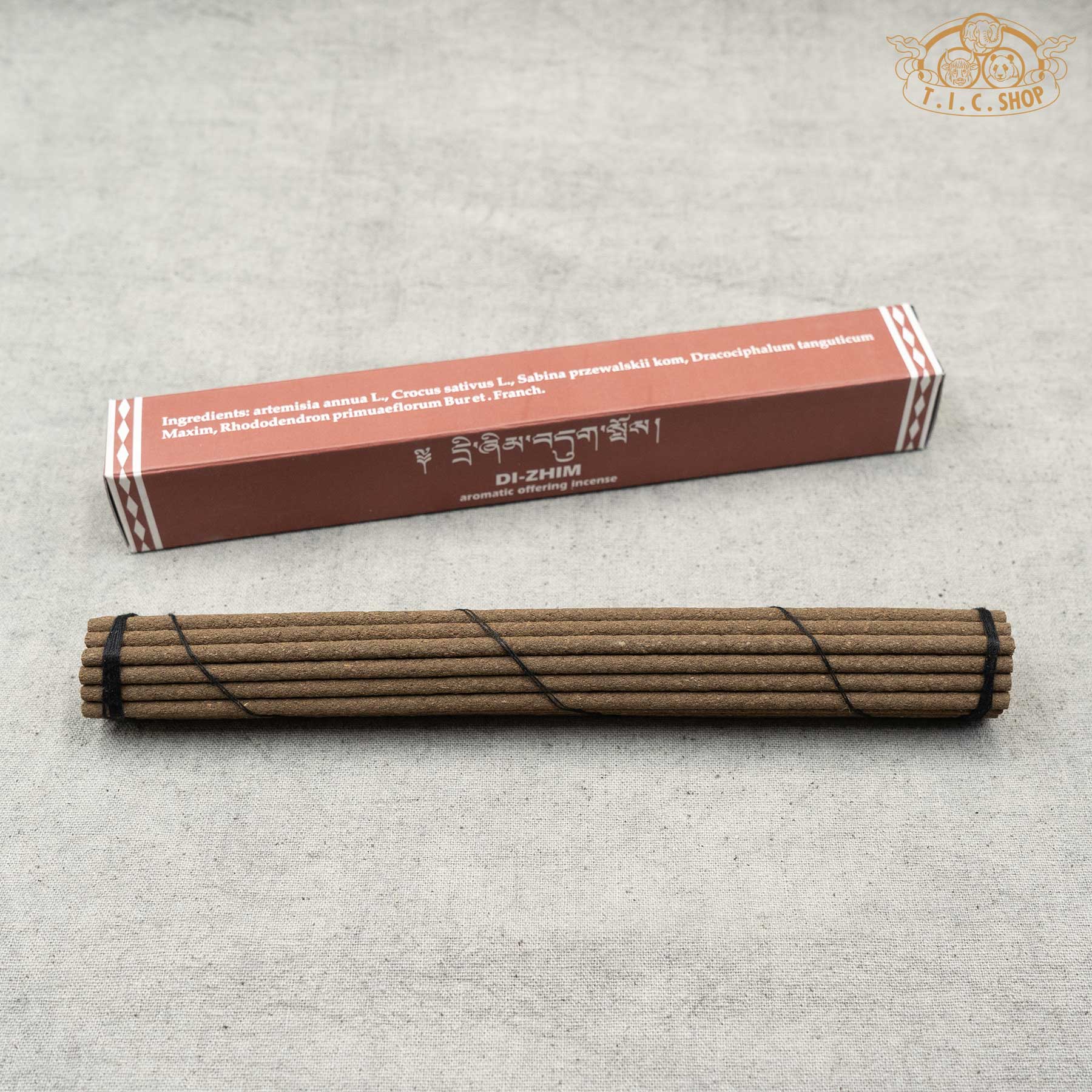 DI-ZHIM aromatic offering Tibetan incense handmade sticks