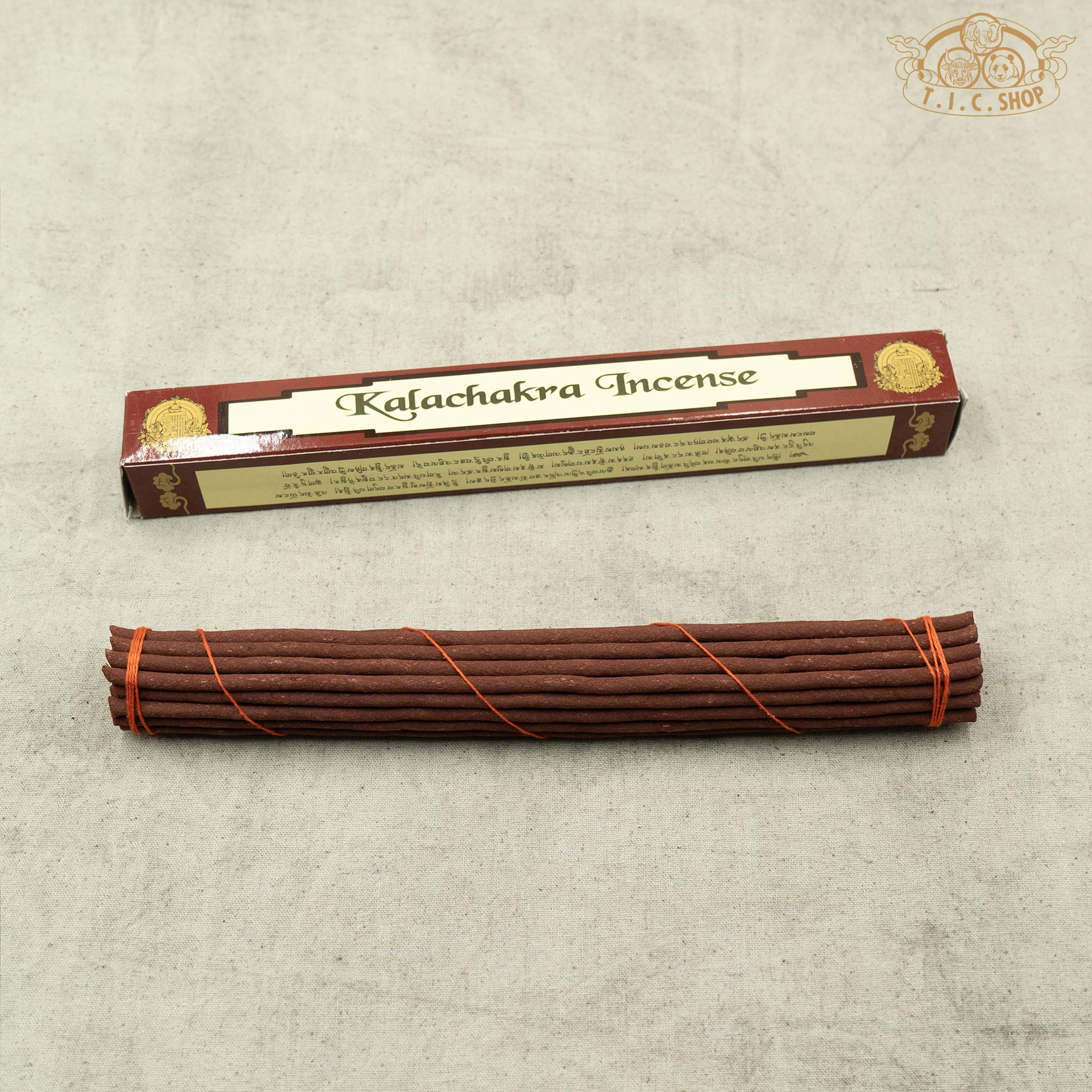 Kalachakra Tibetan Incense packaging with incense sticks