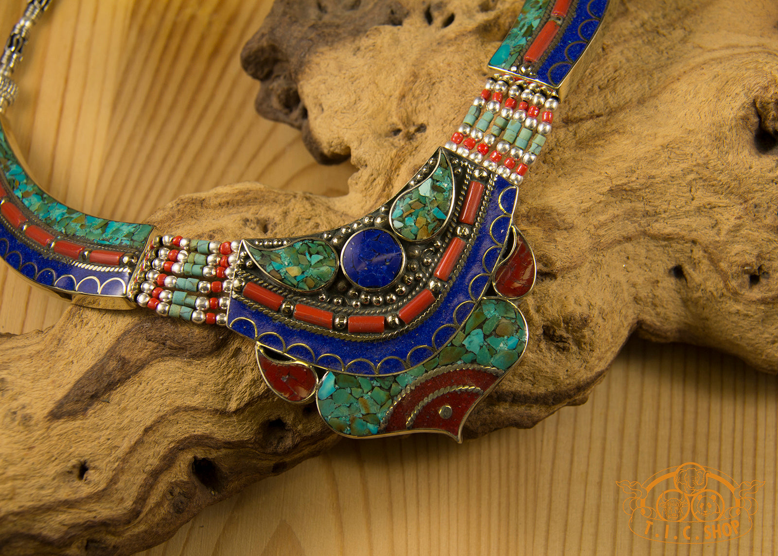 Traditional Handmade Tibetan Style Necklace