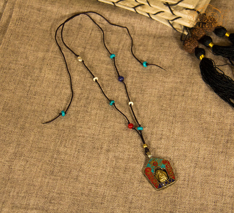 倉庫直送【a-3】　Tibetan style necklace & Amulets その他
