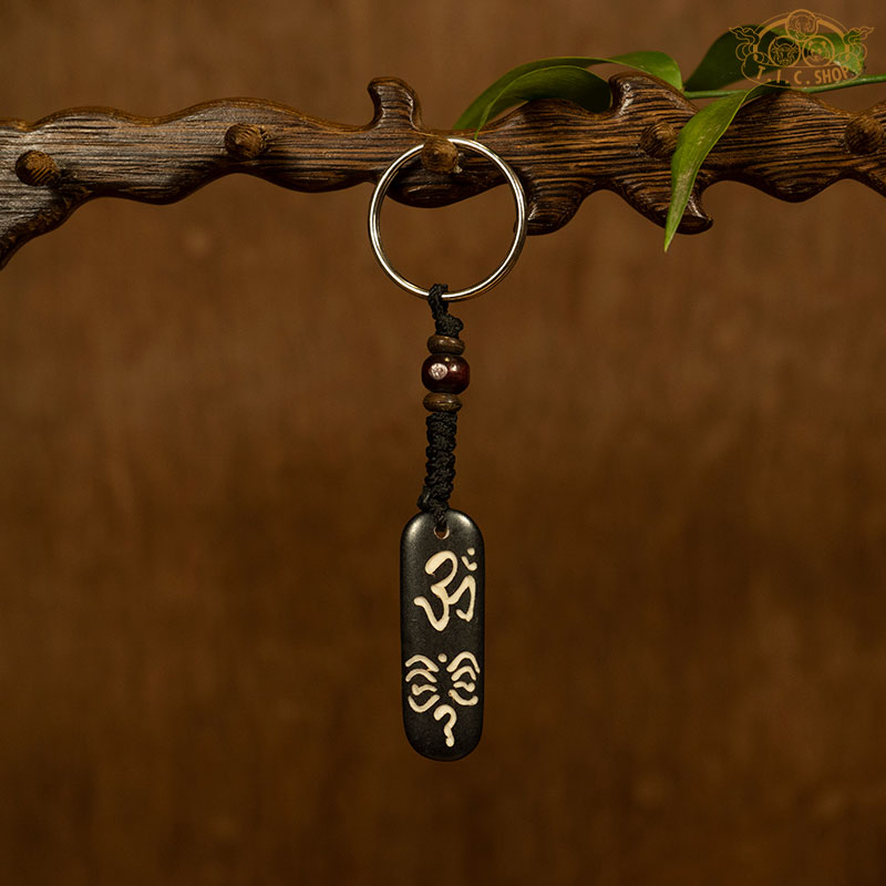 Handcrafted Yak Bone Key Chain