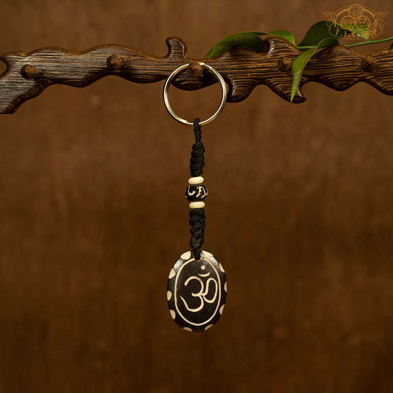 Handcrafted Yak Bone Key Chain