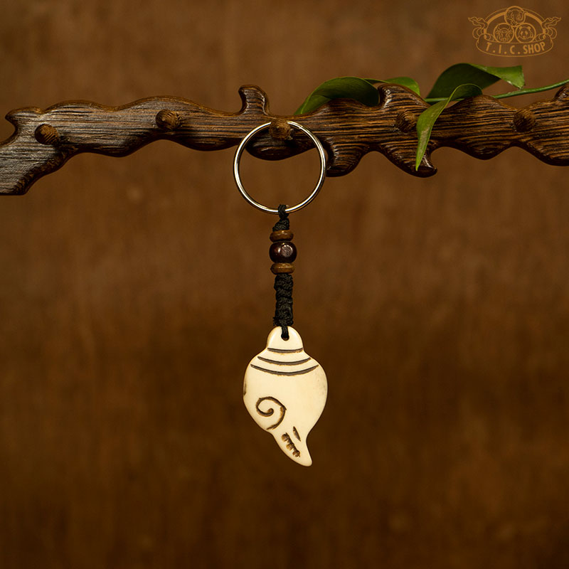 Handcrafted Yak Bone Key Chain