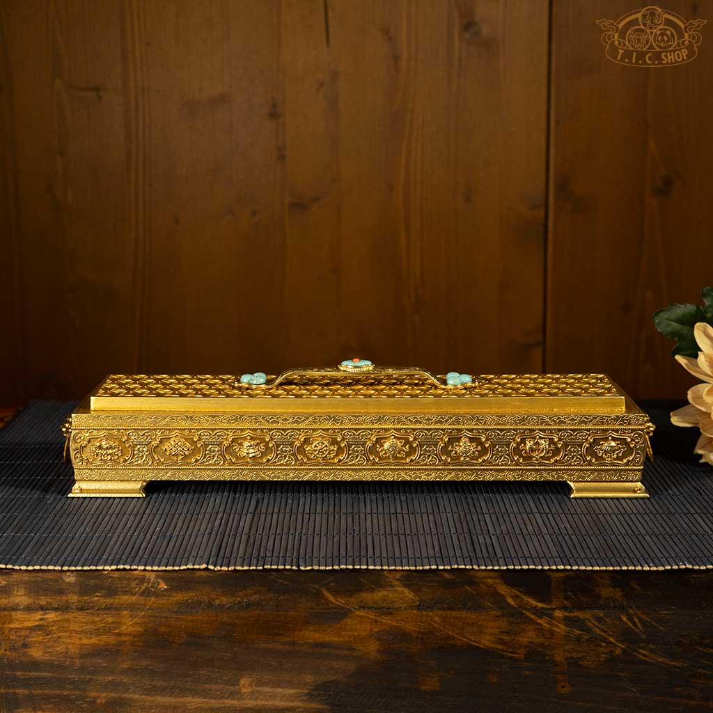 Auspicious Brass Incense Burner