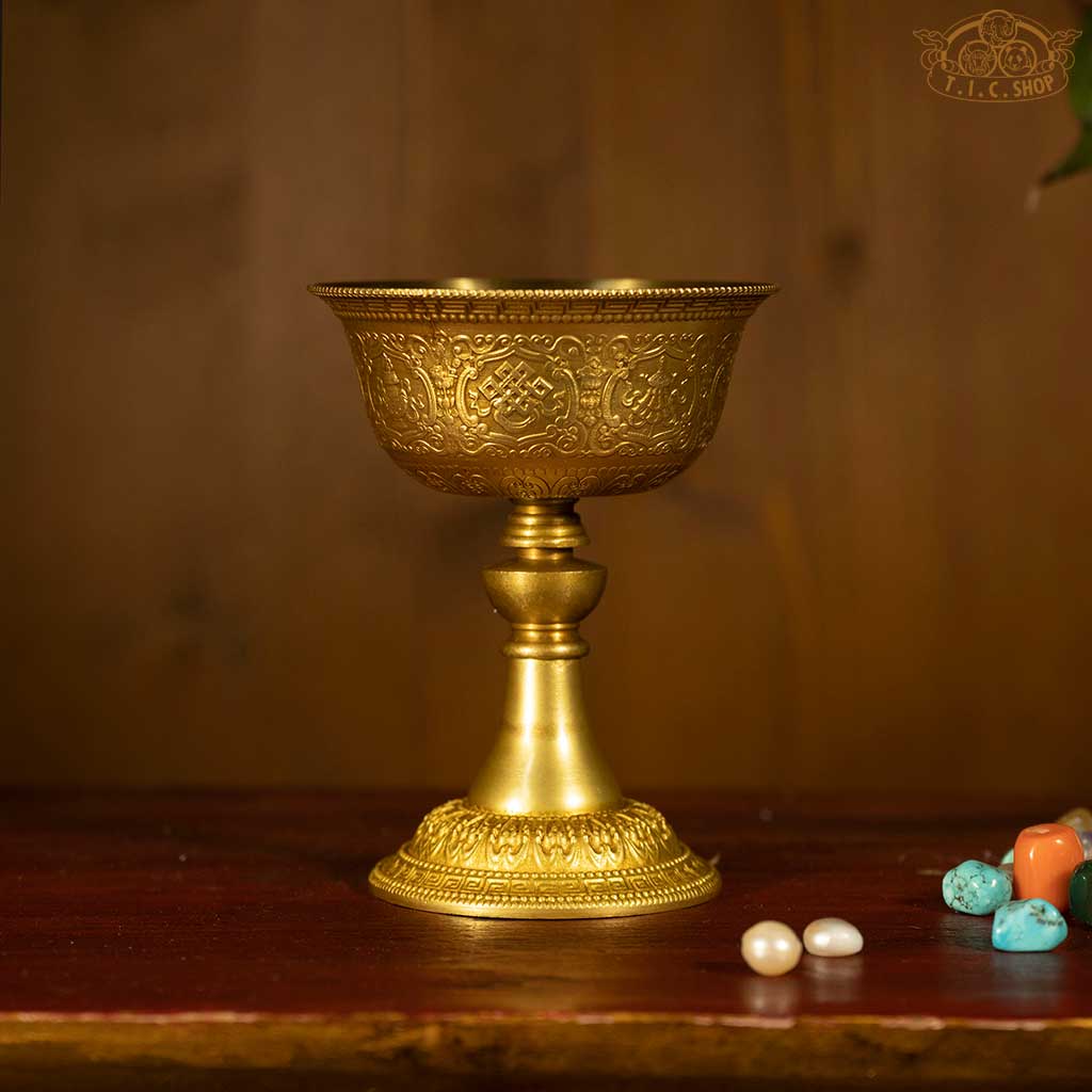 Brass Butter Lamp