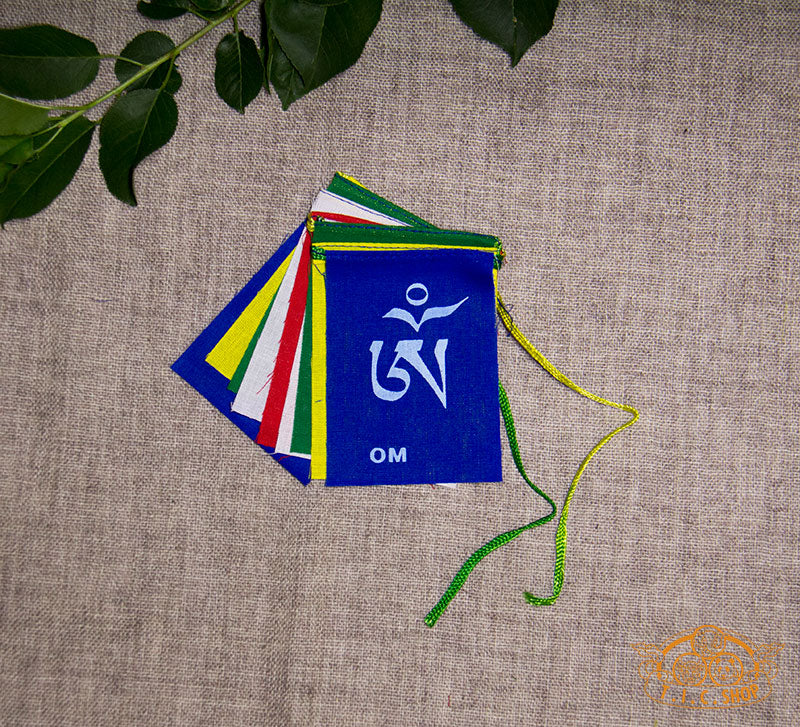 Om Mani Padme Hum Prayer Flags 0.75m