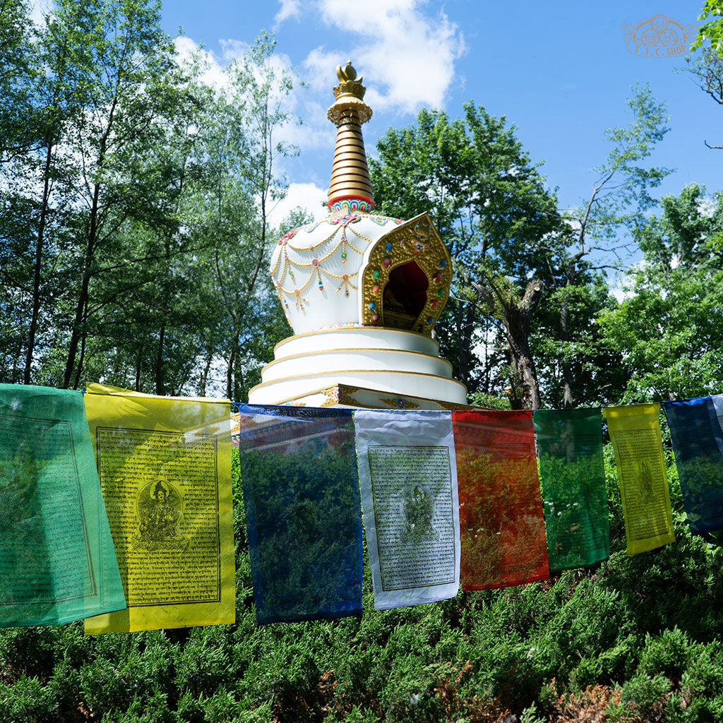 Hand-printed Tara Prayer Flags 10m