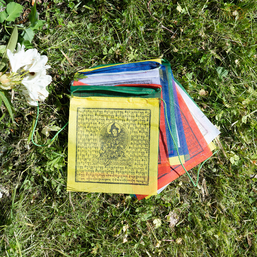 Hand-printed Tara Prayer Flags 6m