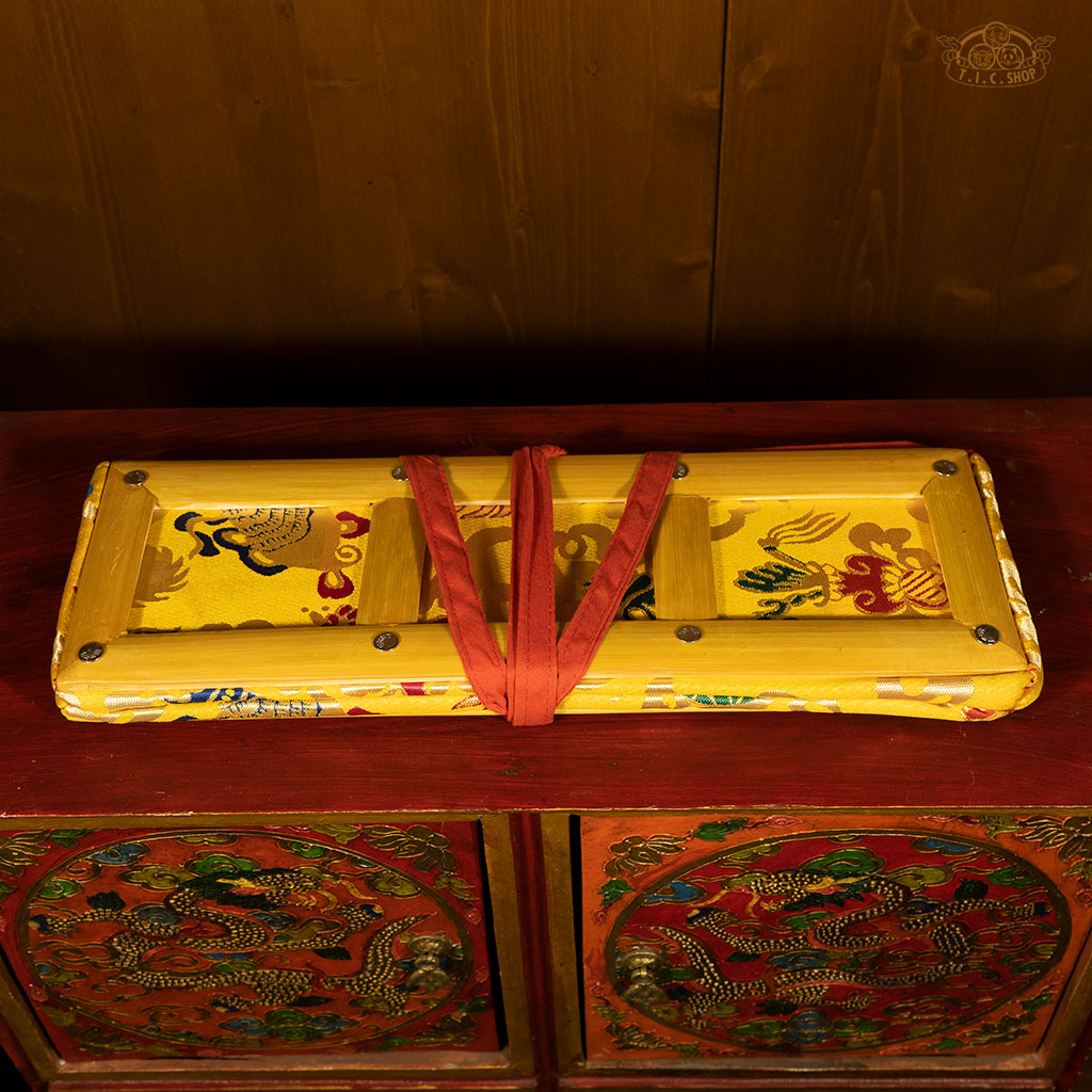 Brocade and Bamboo Tibetan Buddhist Text Cover