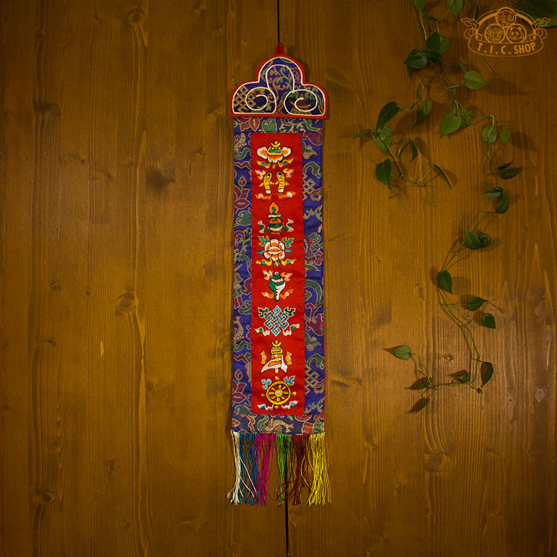 Bandiere Tibetane - 8 Auspicious Symbols di Fonix Living 