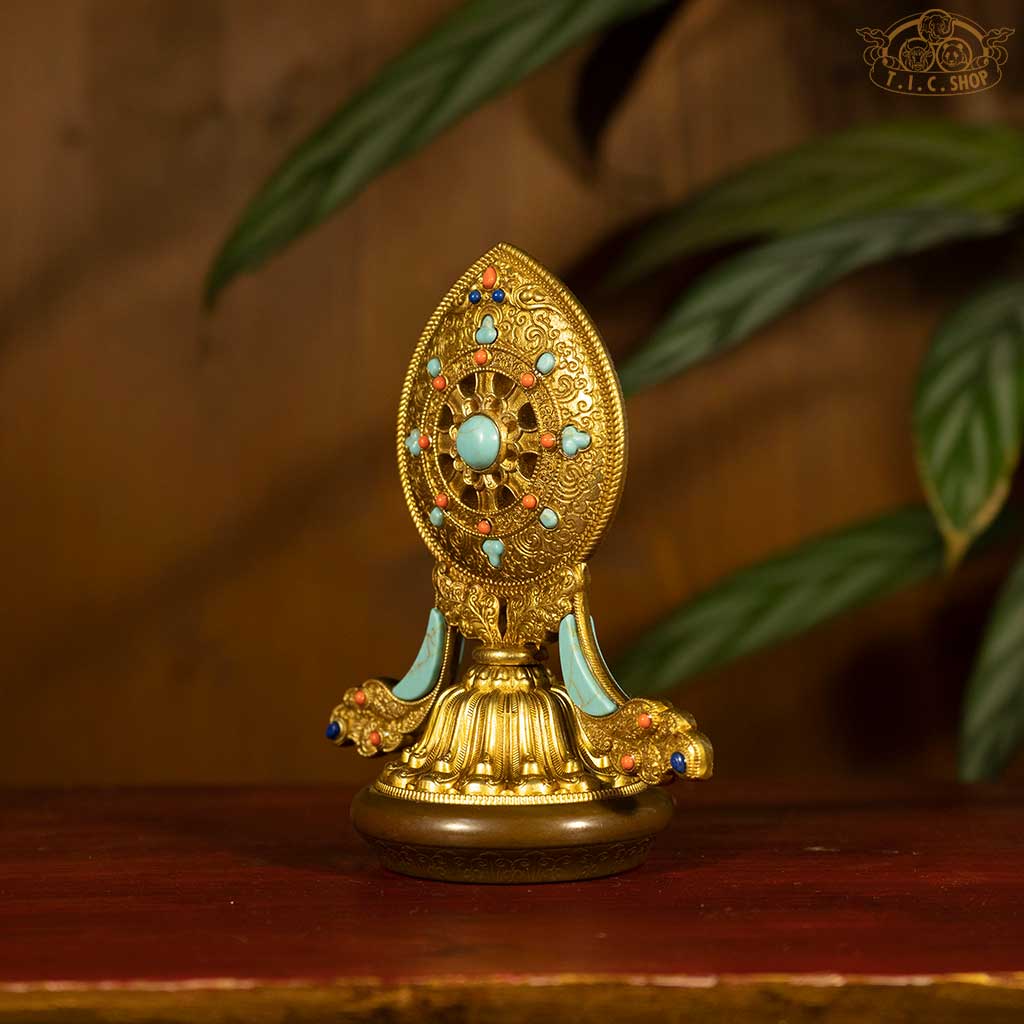 Dharmachakra Buddhist Altar Decoration