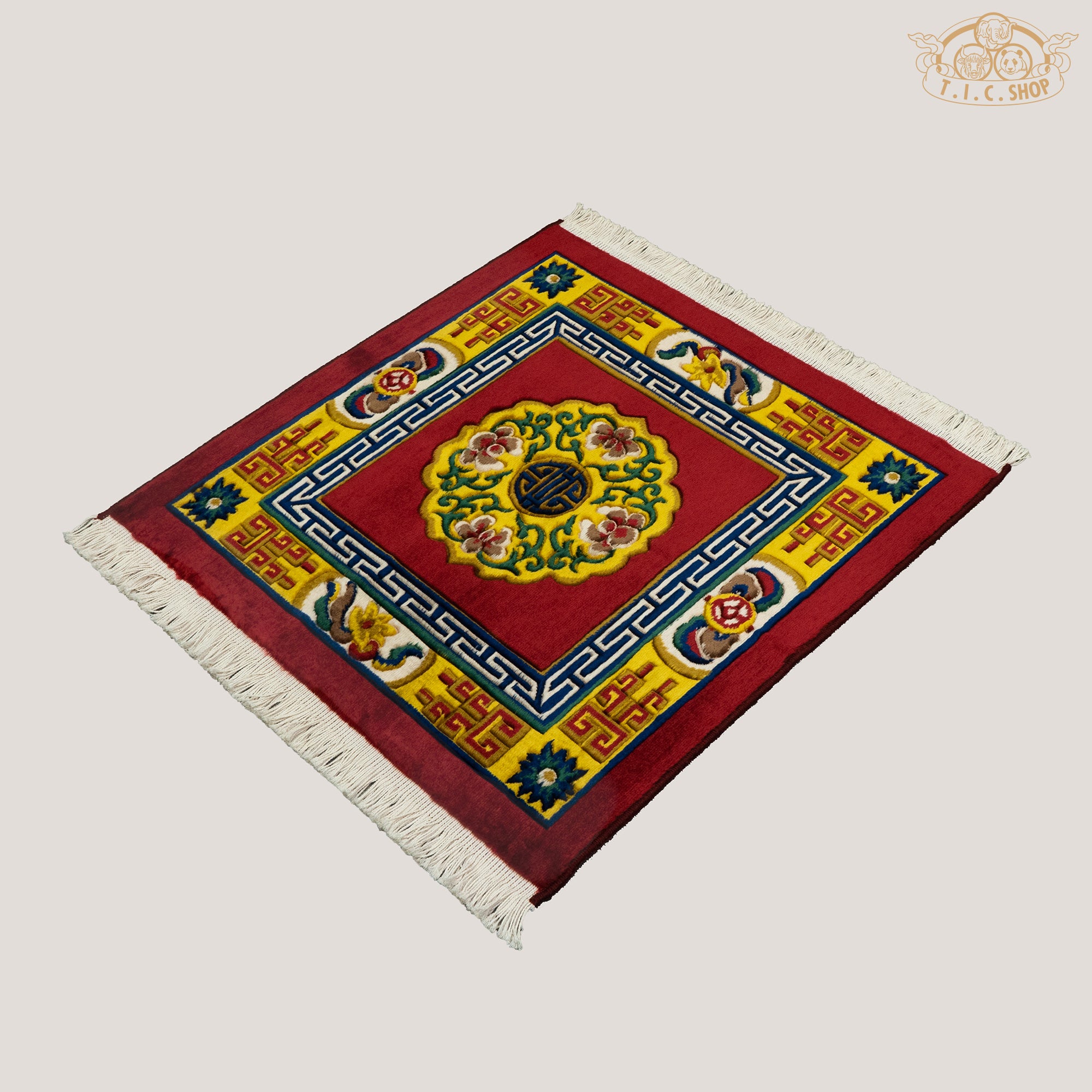 Tibetan Wool Carpet 75x75 cm