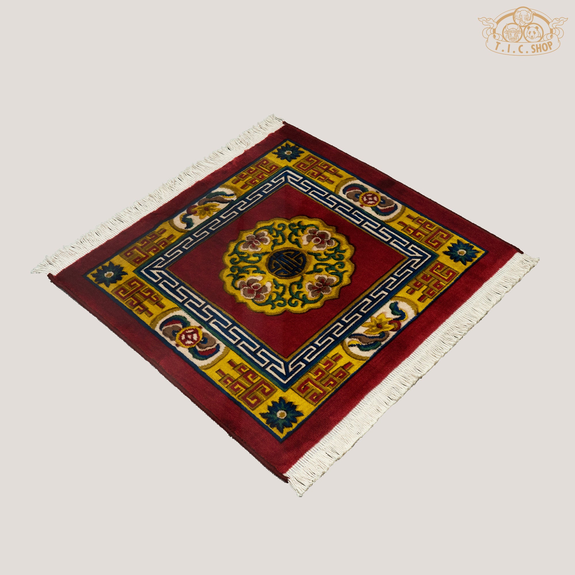 Tibetan Wool Carpet 75x75 cm
