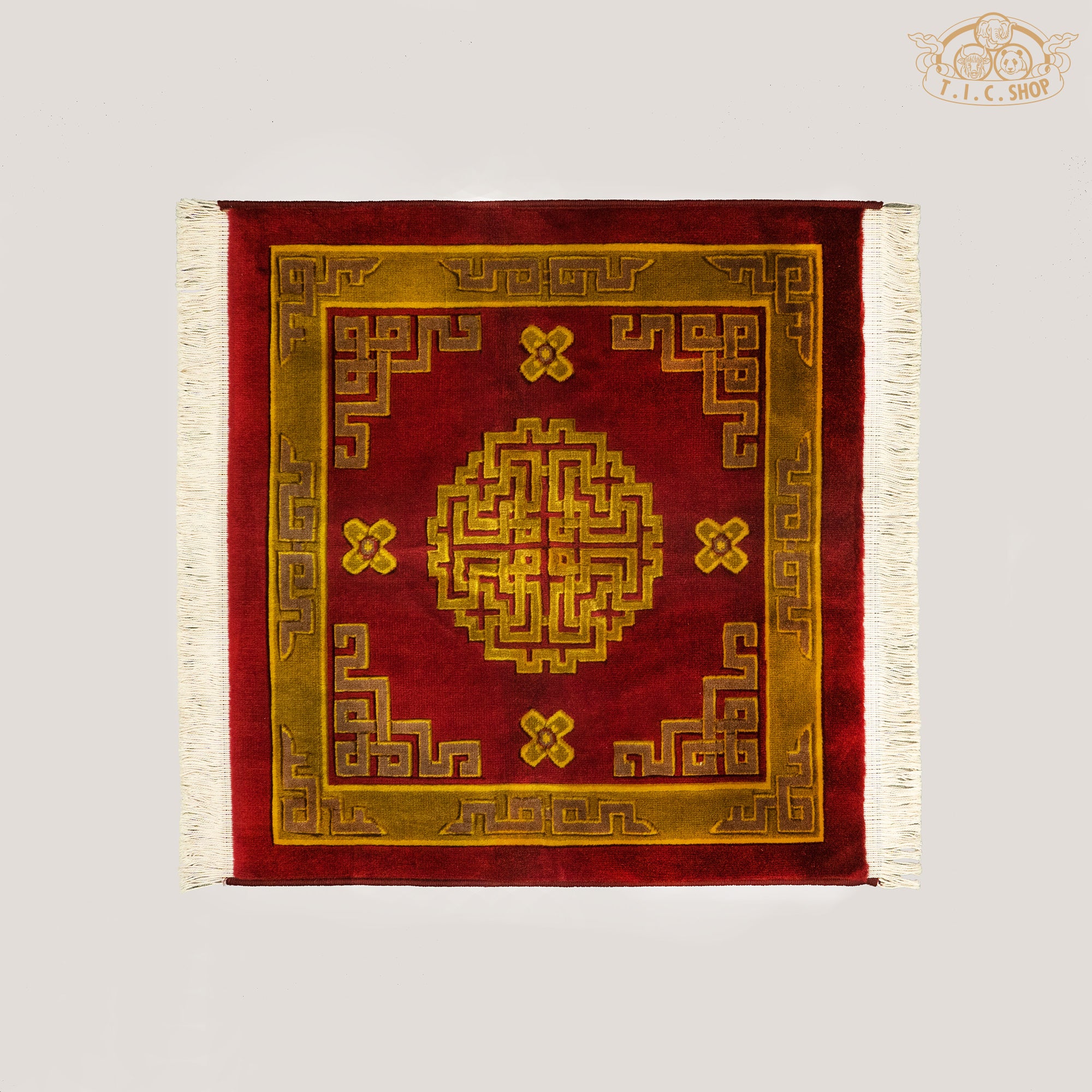 Tibetan Wool Carpet 75x75 cm