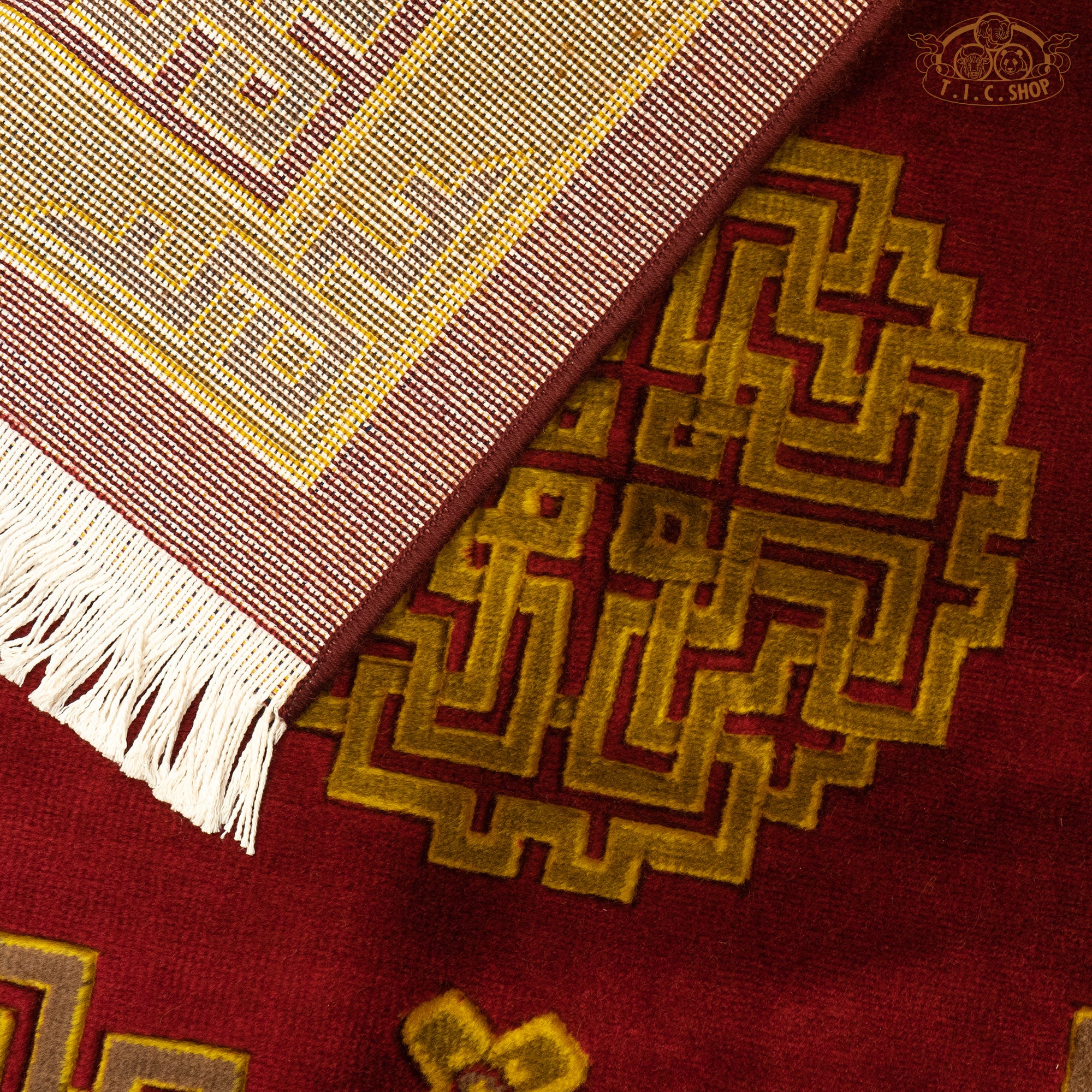Tibetan Wool Carpet 75x75 cm