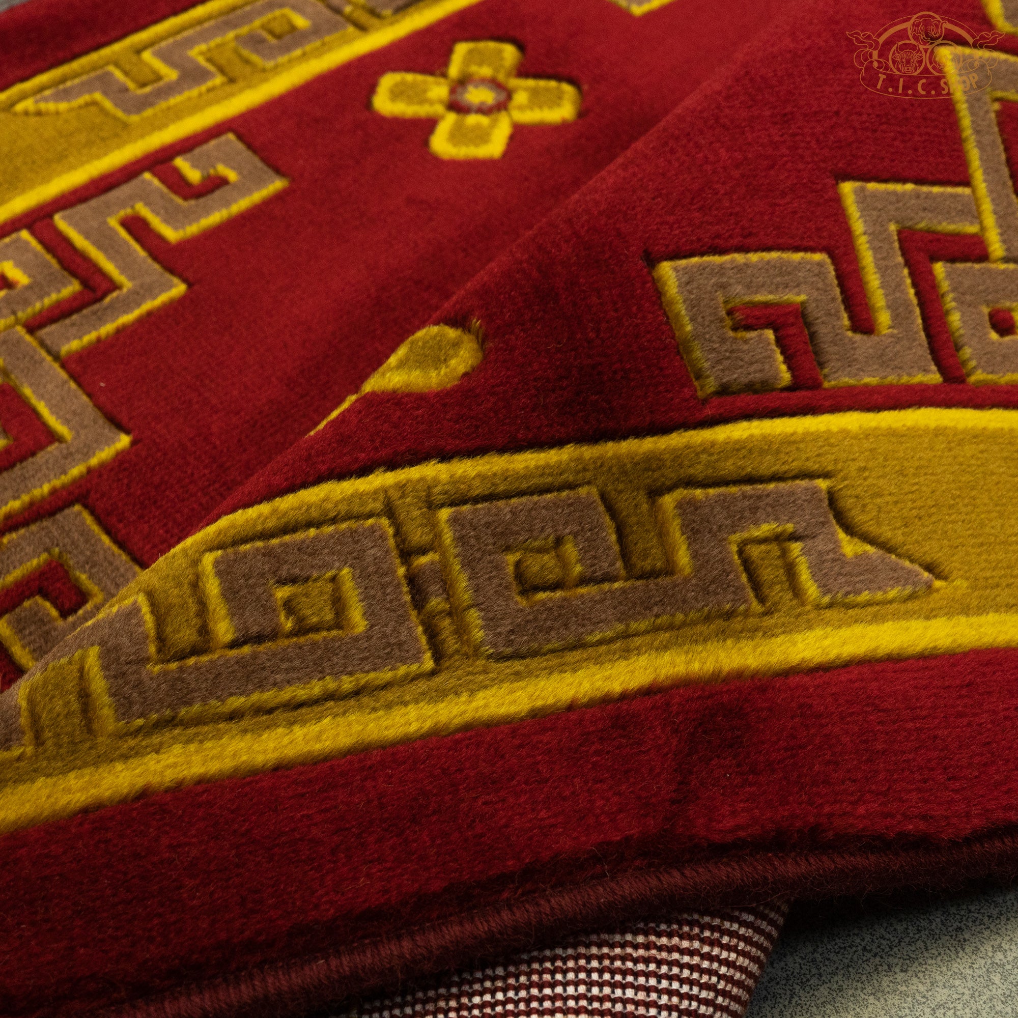 Tibetan Wool Carpet 75x75 cm