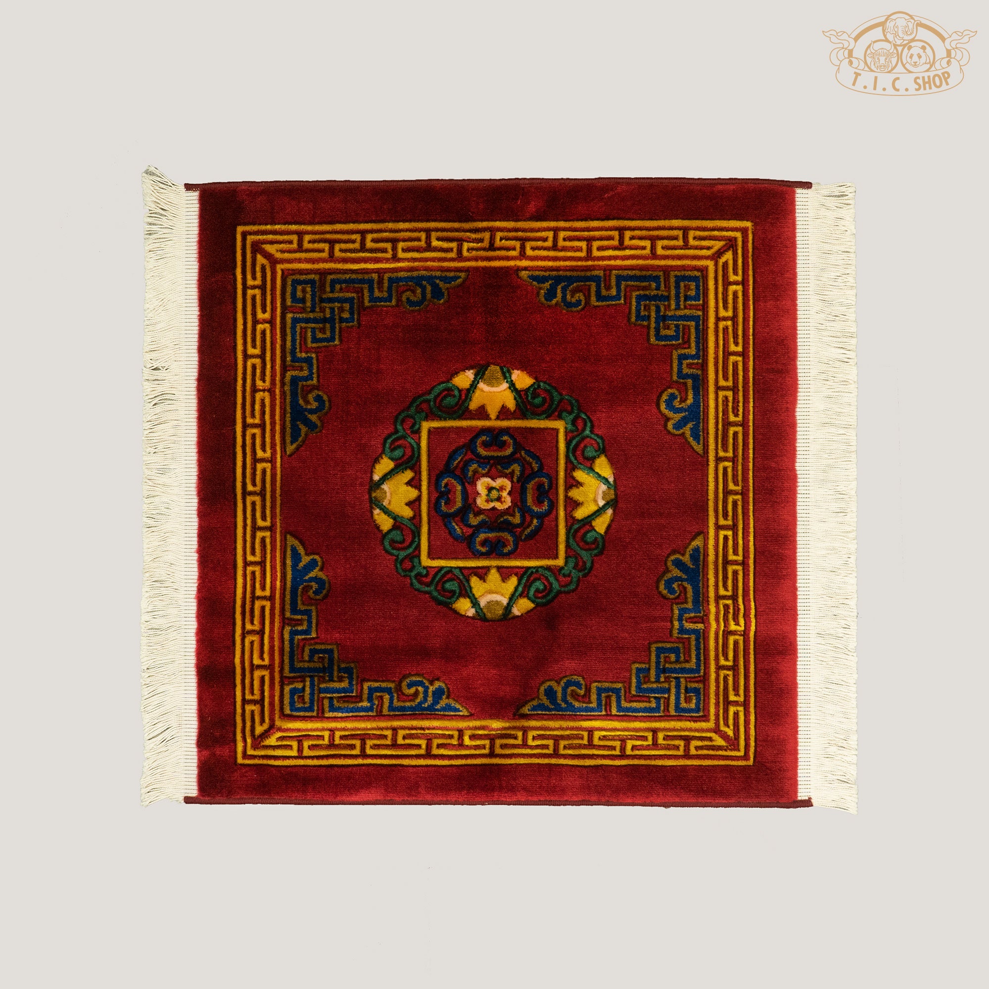 Tibetan Wool Carpet 75x75 cm