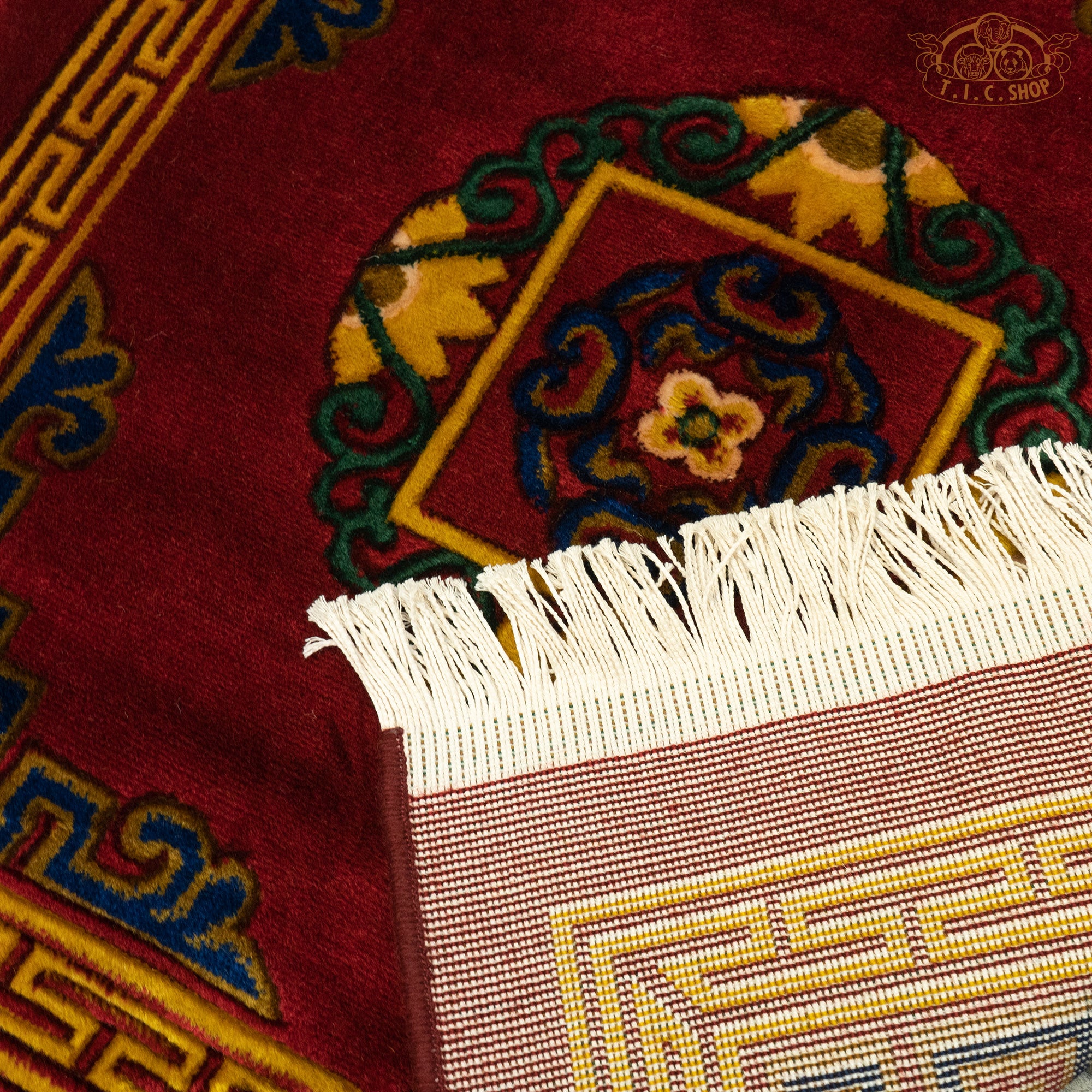 Tibetan Wool Carpet 75x75 cm