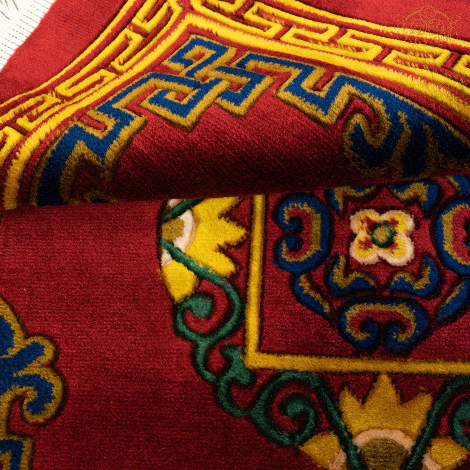 Tibetan Wool Carpet 75x75 cm