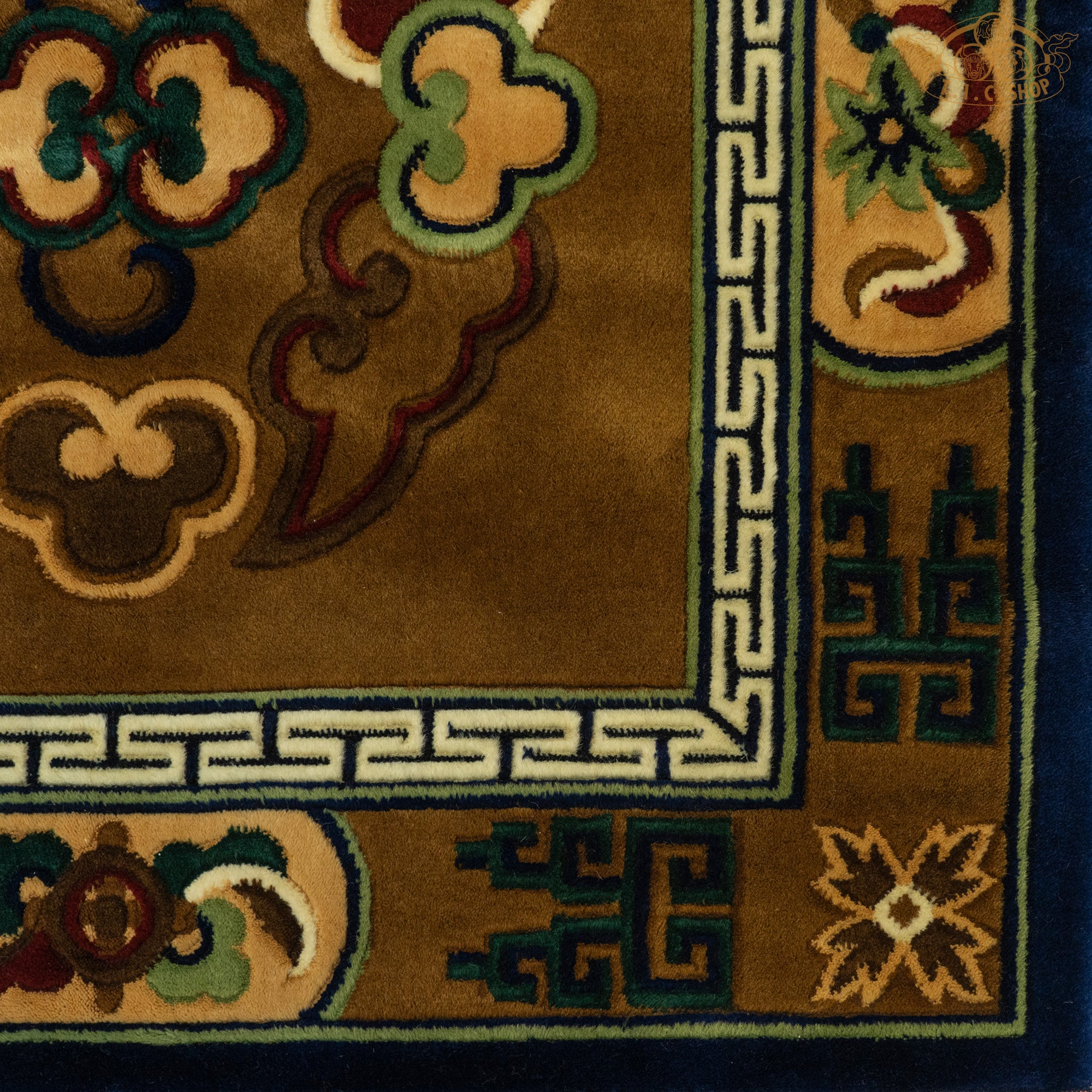 Tibetan Wool Carpet 80x80 cm