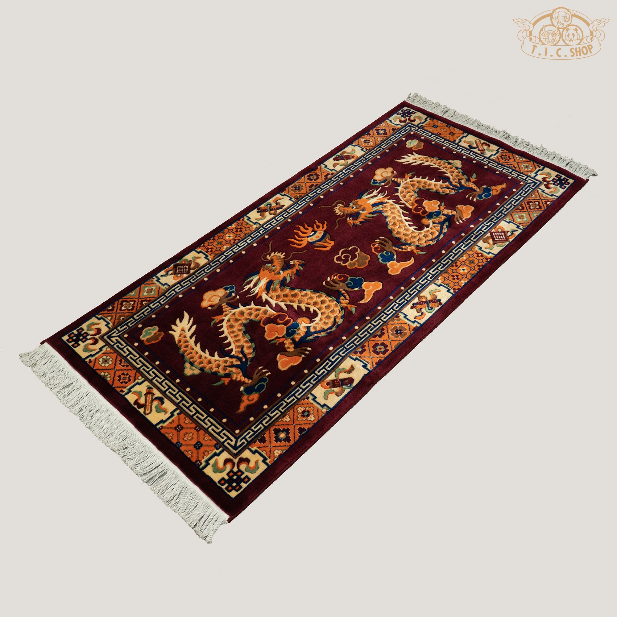 Tibetan Wool Carpet 90x180 cm