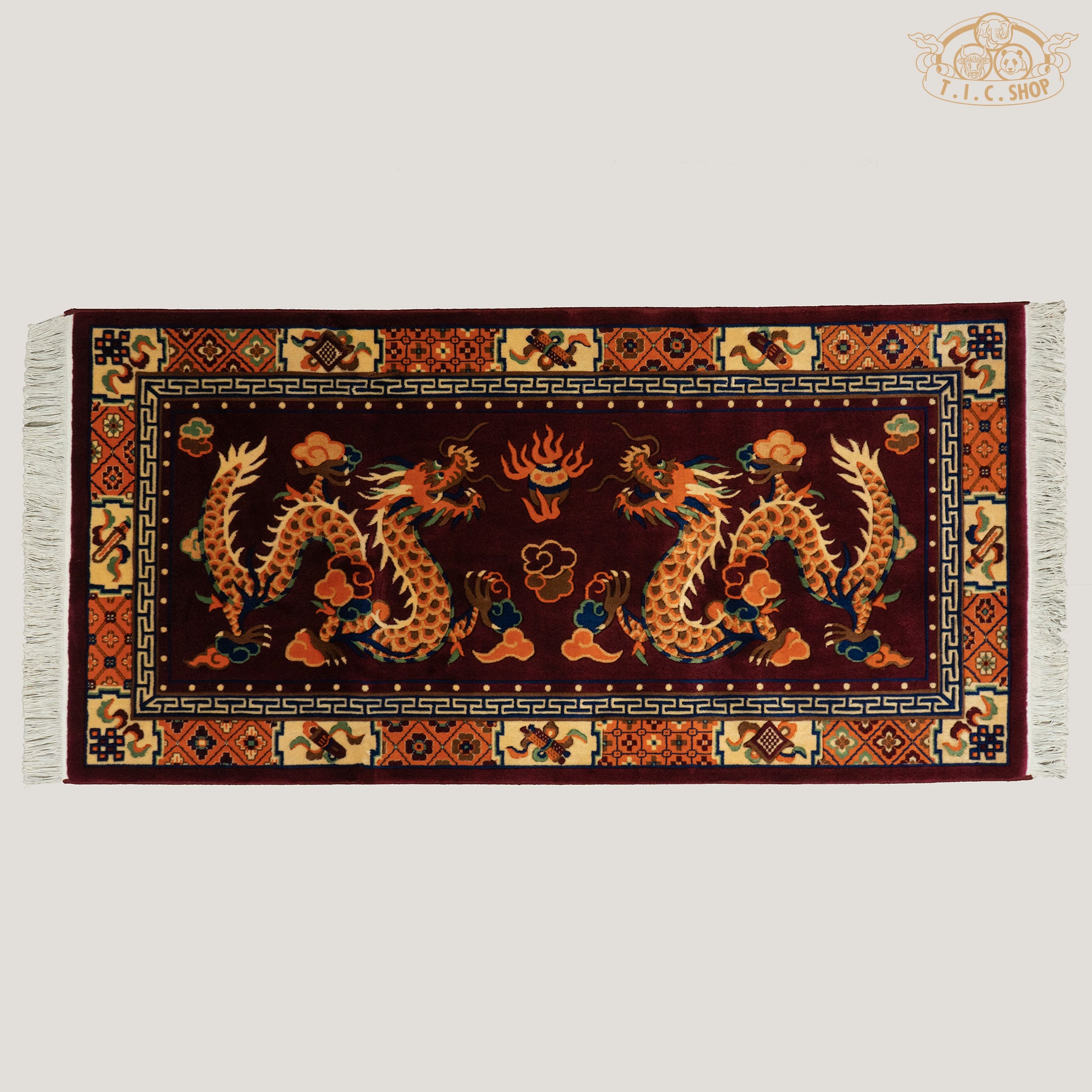 Tibetan Wool Carpet 90x180 cm