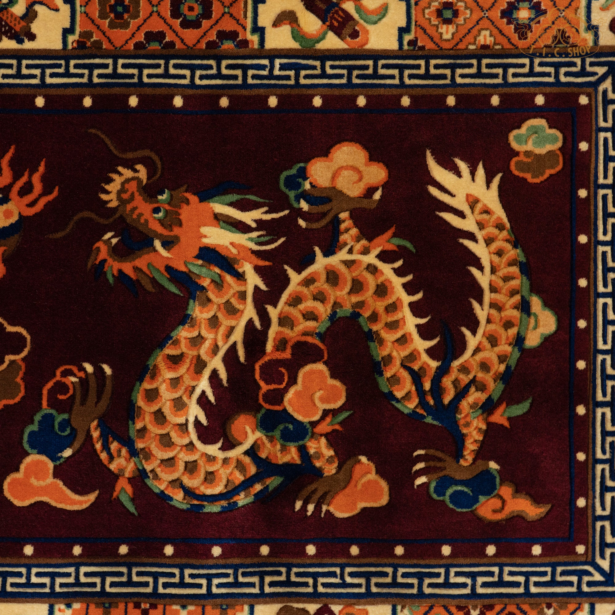 Tibetan Wool Carpet 90x180 cm