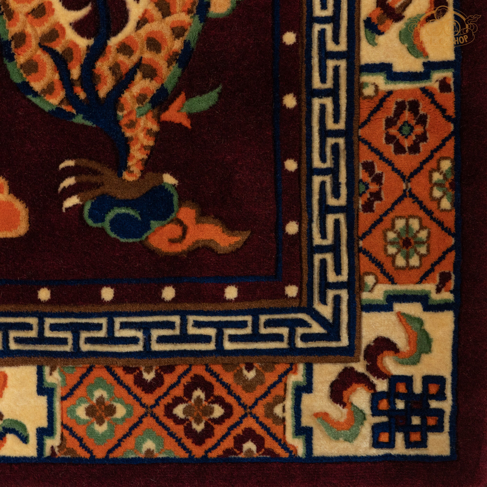 Tibetan Wool Carpet 90x180 cm